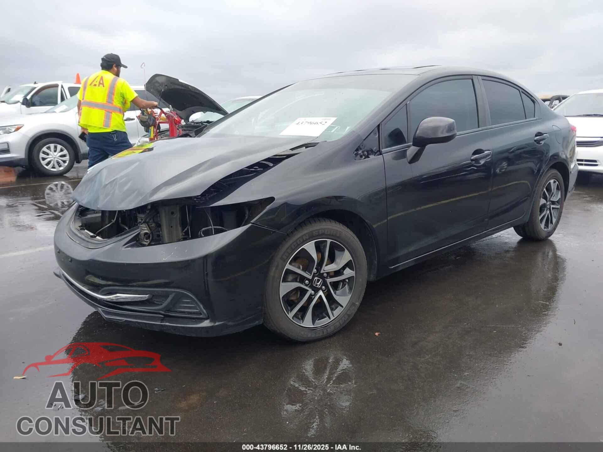 HONDA CIVIC 2013 - 19XFB2F89DE020323