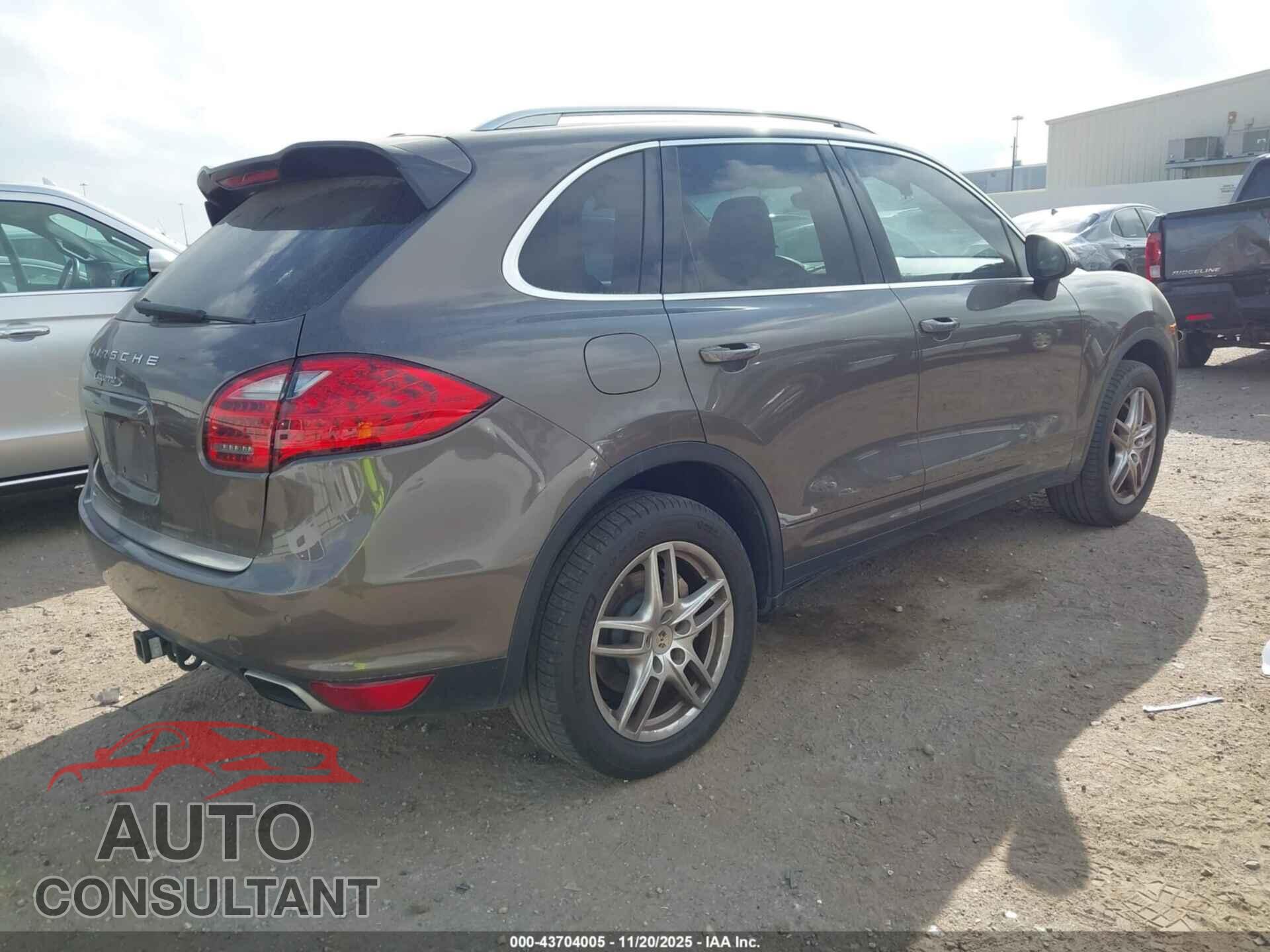 PORSCHE CAYENNE 2012 - WP1AB2A28CLA50947