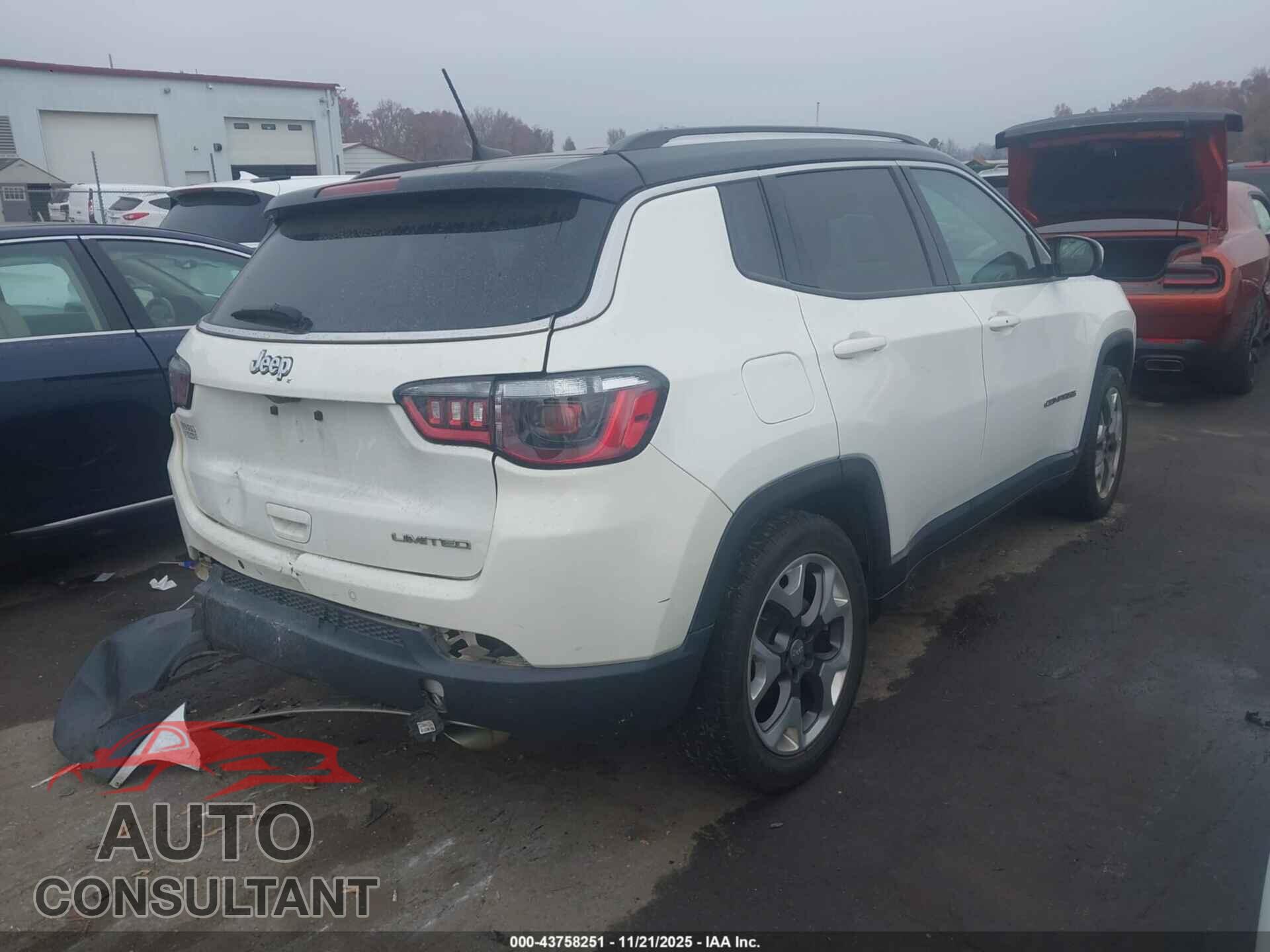 JEEP COMPASS 2021 - 3C4NJCCB5MT538316