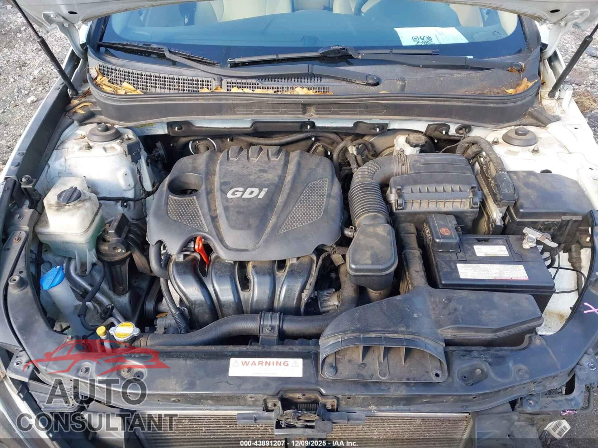 HYUNDAI SONATA 2011 - 5NPEB4AC5BH080272