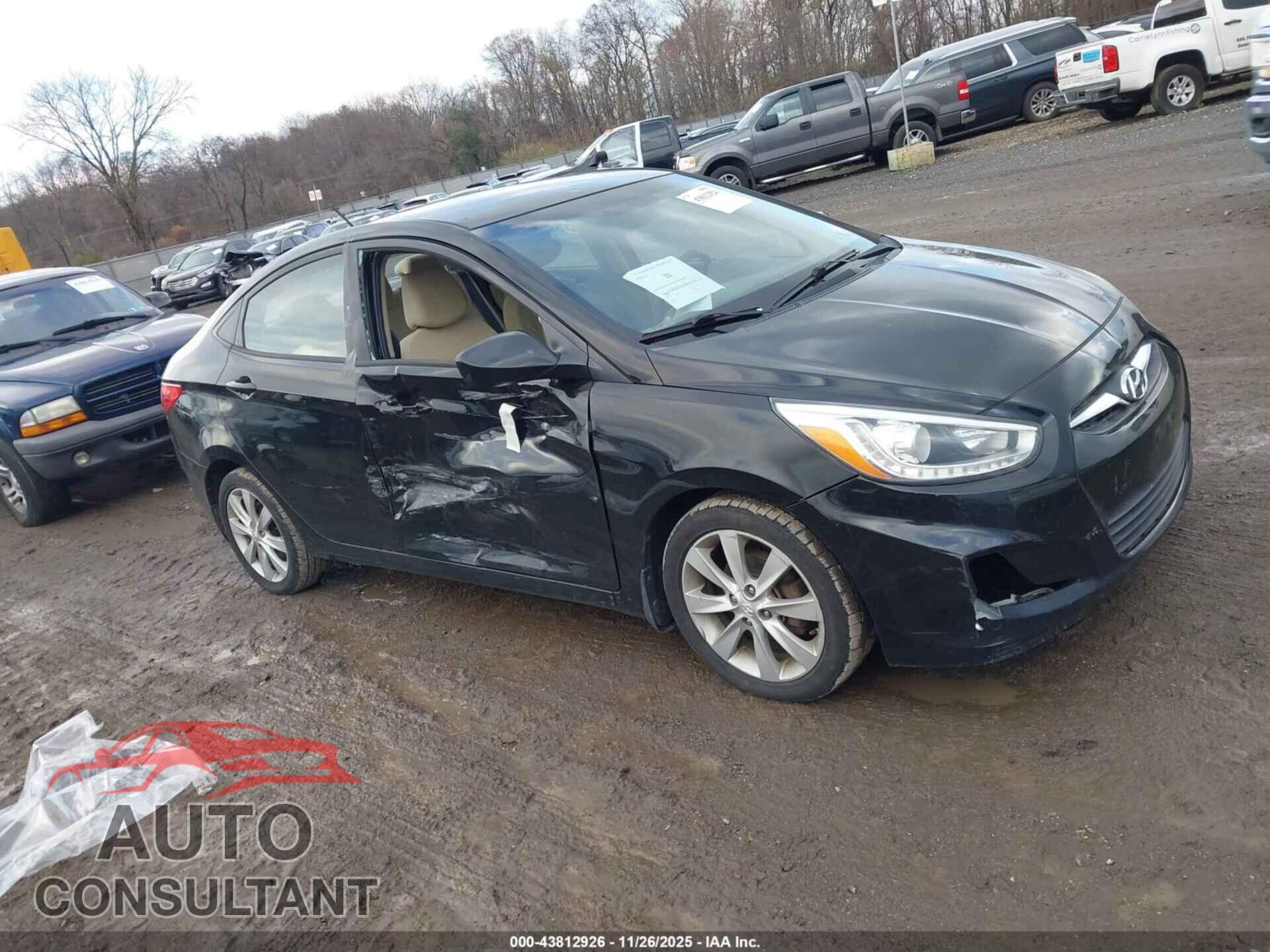 HYUNDAI ACCENT 2014 - KMHCU4AE7EU769996