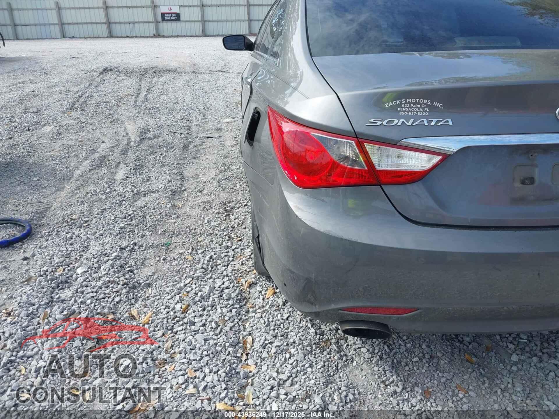 HYUNDAI SONATA 2012 - 5NPEC4ABXCH468037