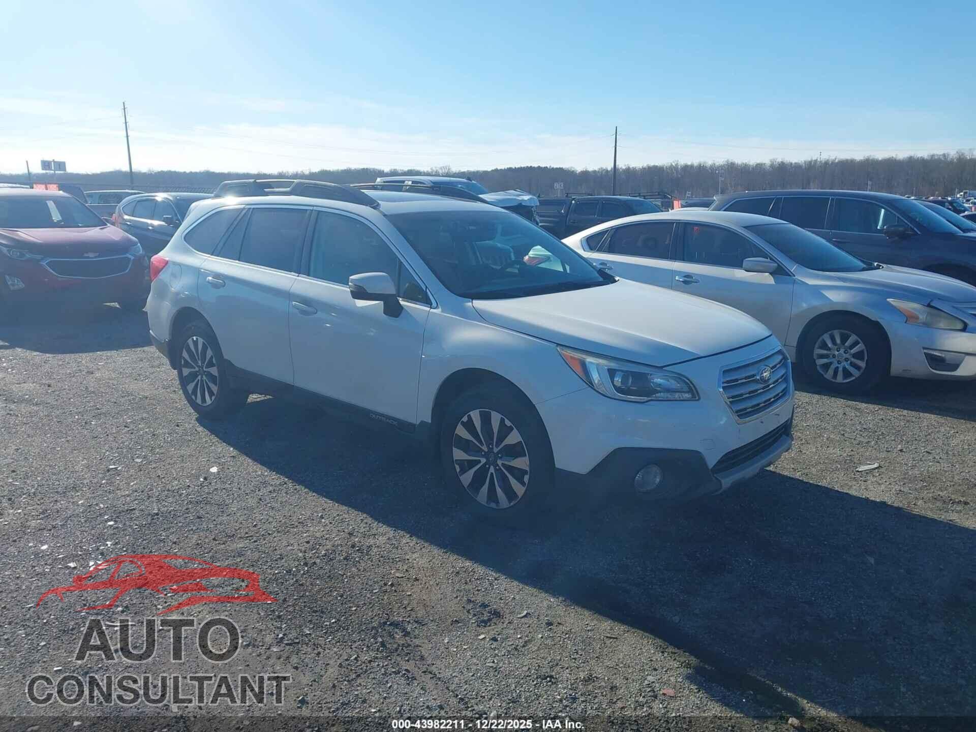 SUBARU OUTBACK 2015 - 4S4BSANC0F3219068