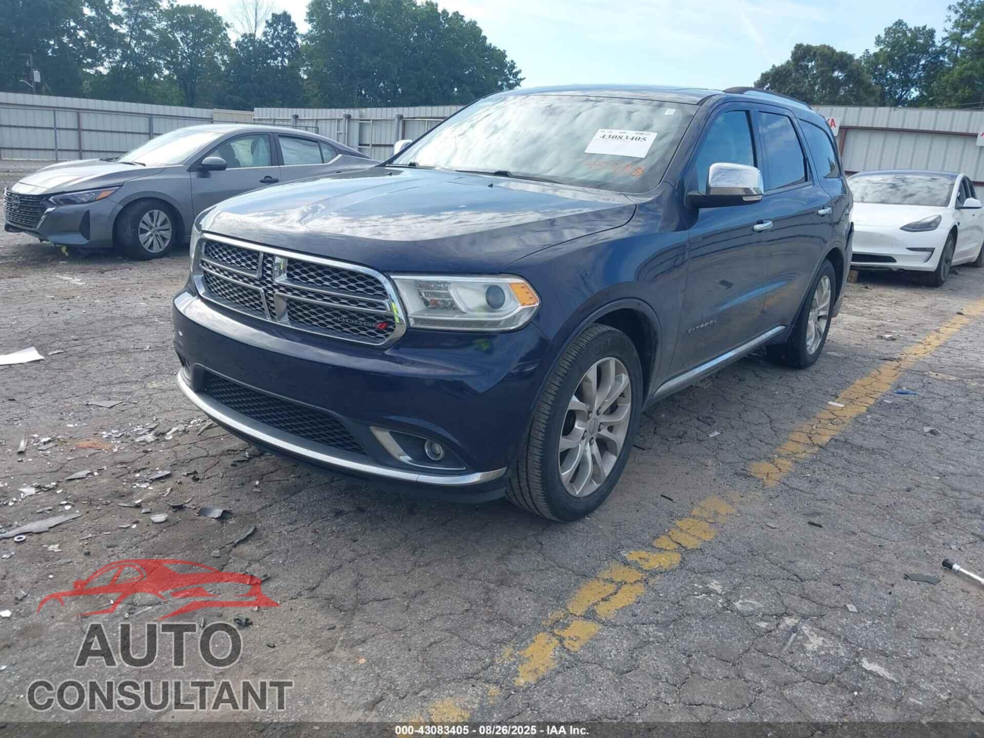 DODGE DURANGO 2017 - 1C4RDHEG7HC745998