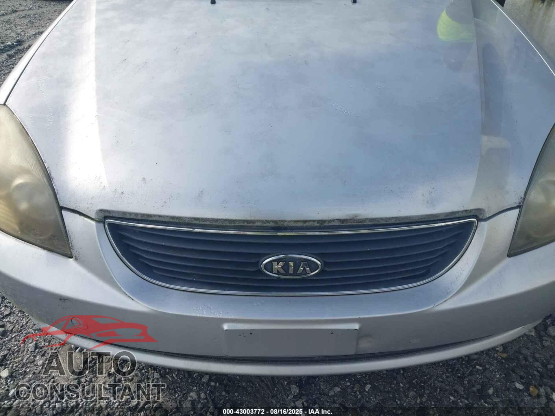 KIA OPTIMA 2006 - KNAGE124865051566