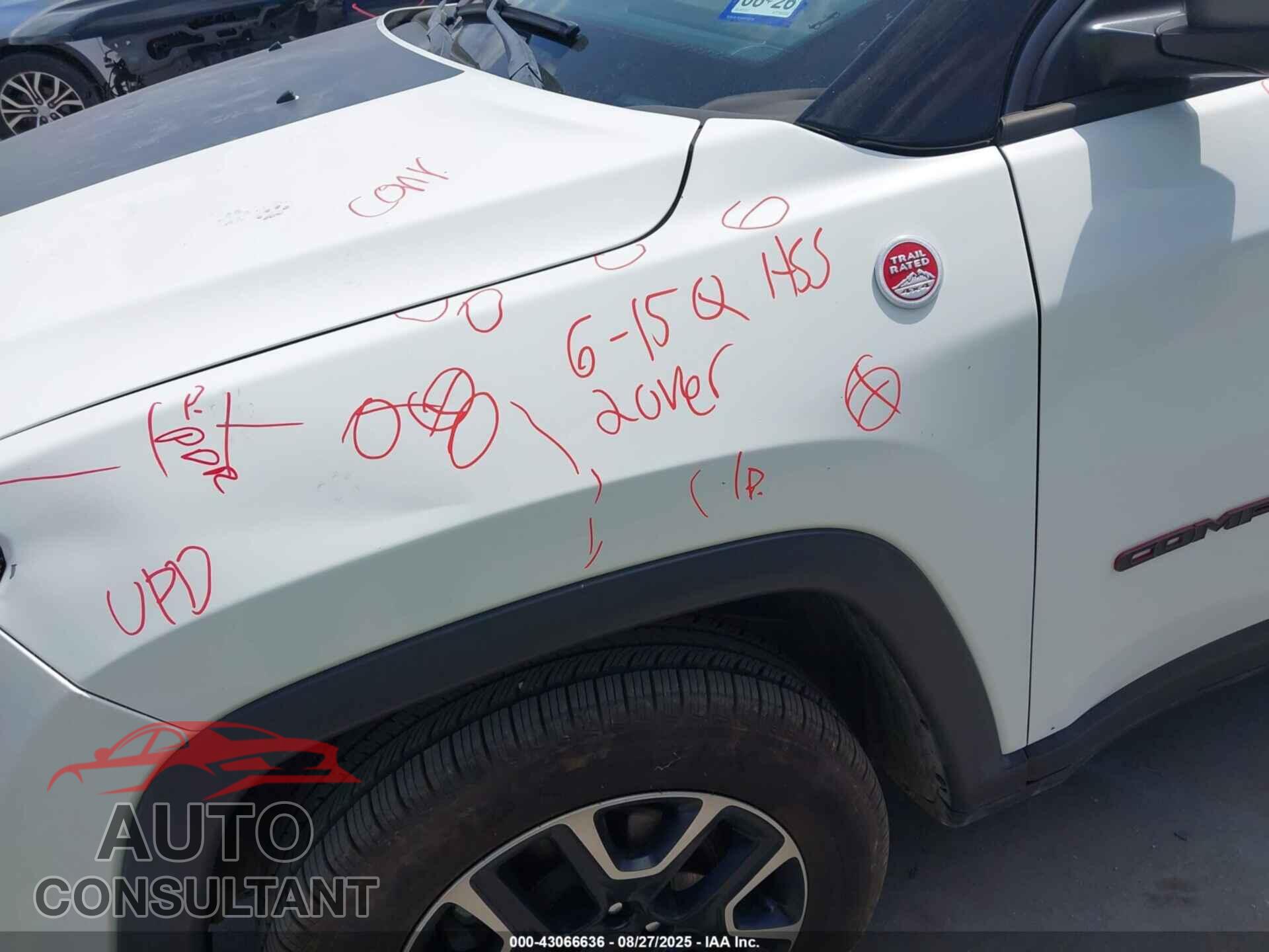 JEEP COMPASS 2019 - 3C4NJDDB2KT766386