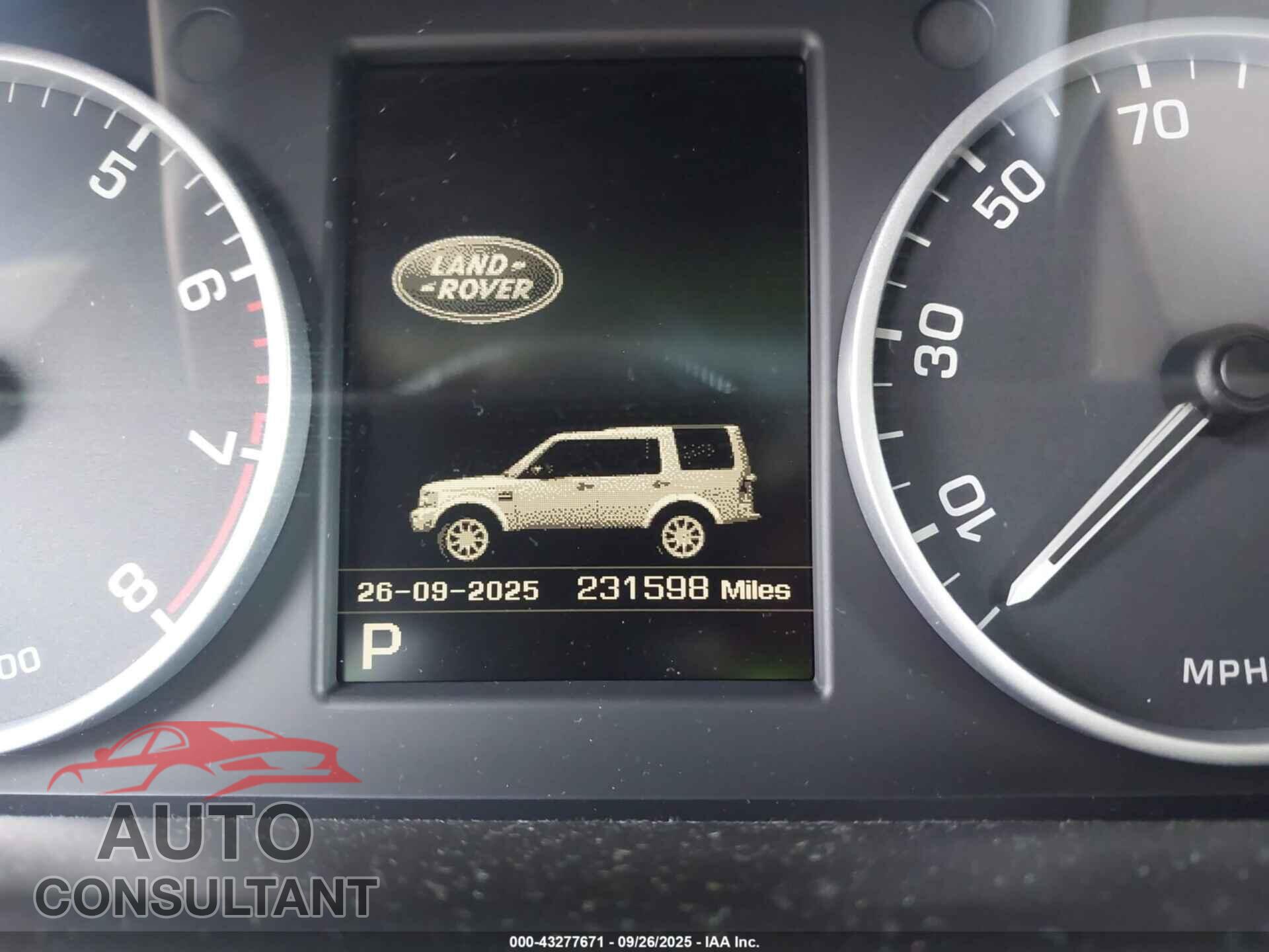 LAND ROVER LR4 2012 - SALAK2D46CA619779