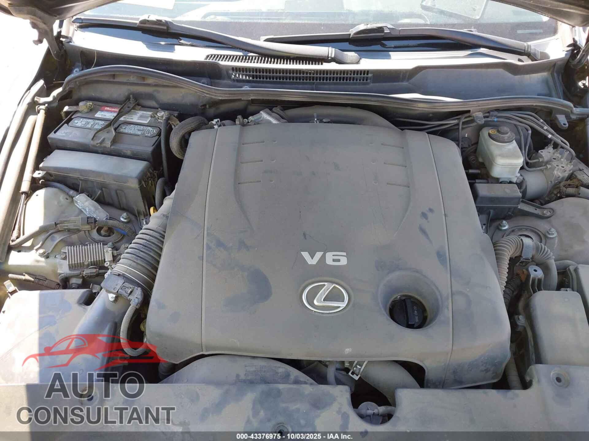 LEXUS IS 250 2011 - JTHBF5C26B5152046