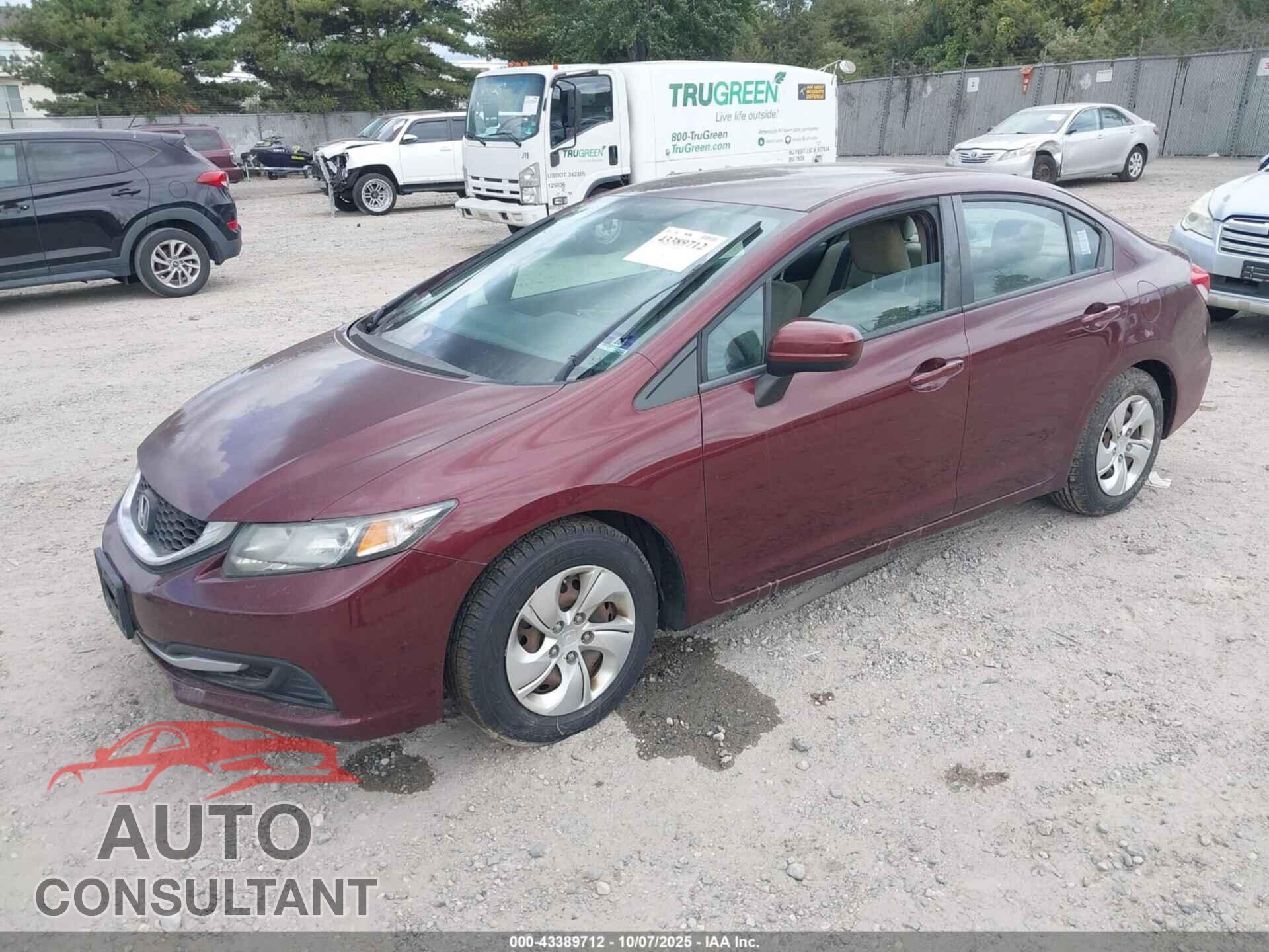 HONDA CIVIC 2015 - 19XFB2F53FE290687