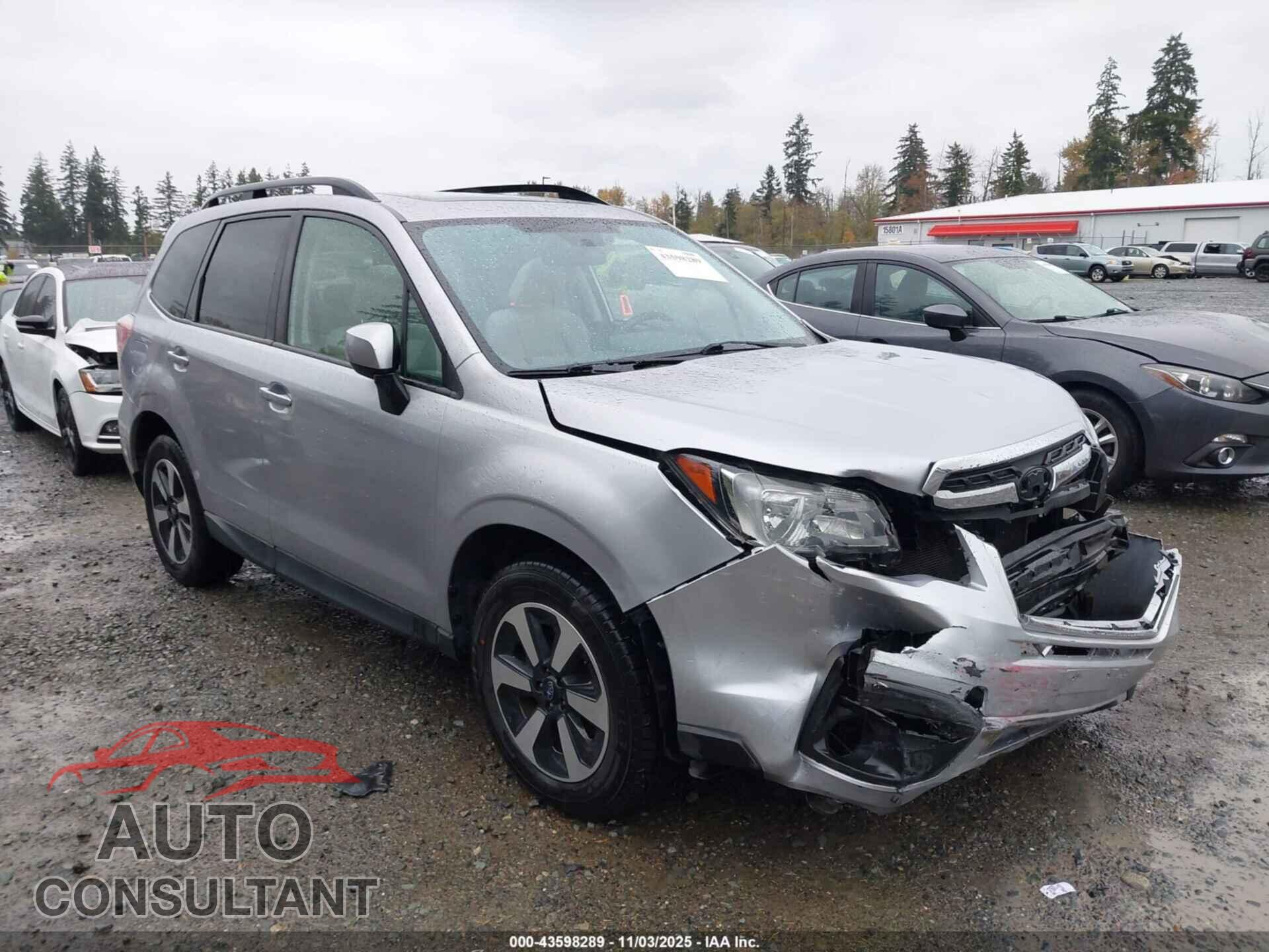 SUBARU FORESTER 2018 - JF2SJAGC3JH520029