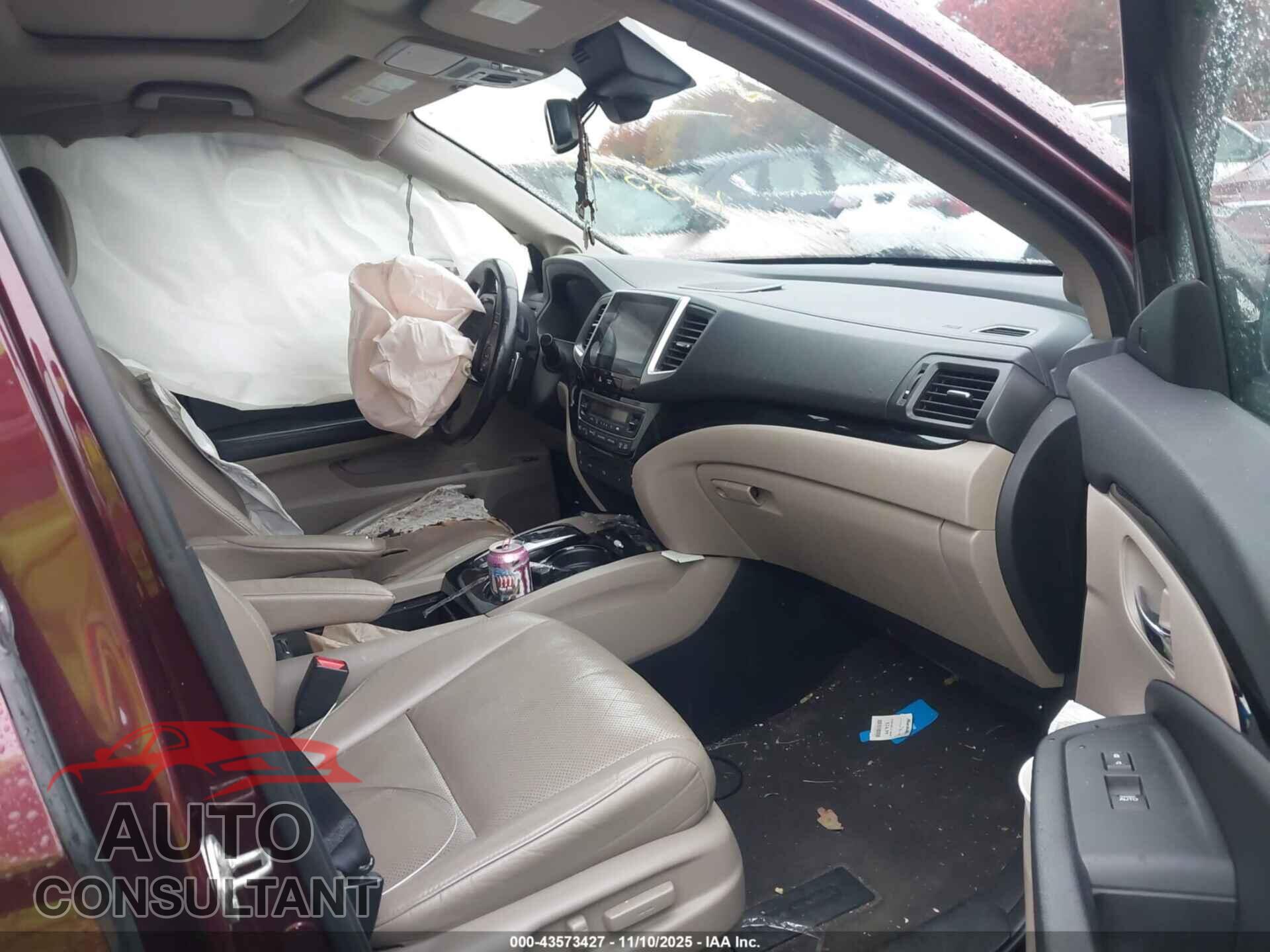 HONDA PILOT 2016 - 5FNYF6H01GB035294