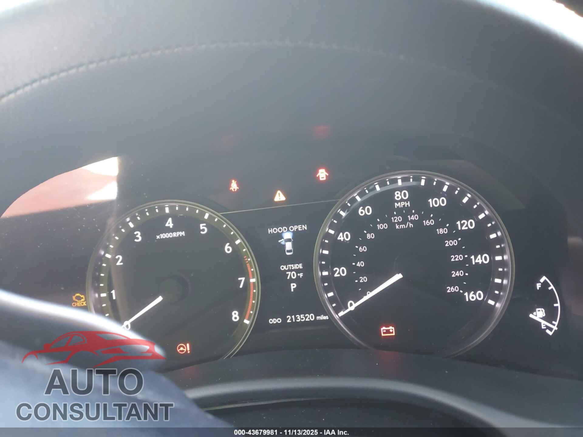 LEXUS GS 350 2014 - JTHBE1BL0E5042653