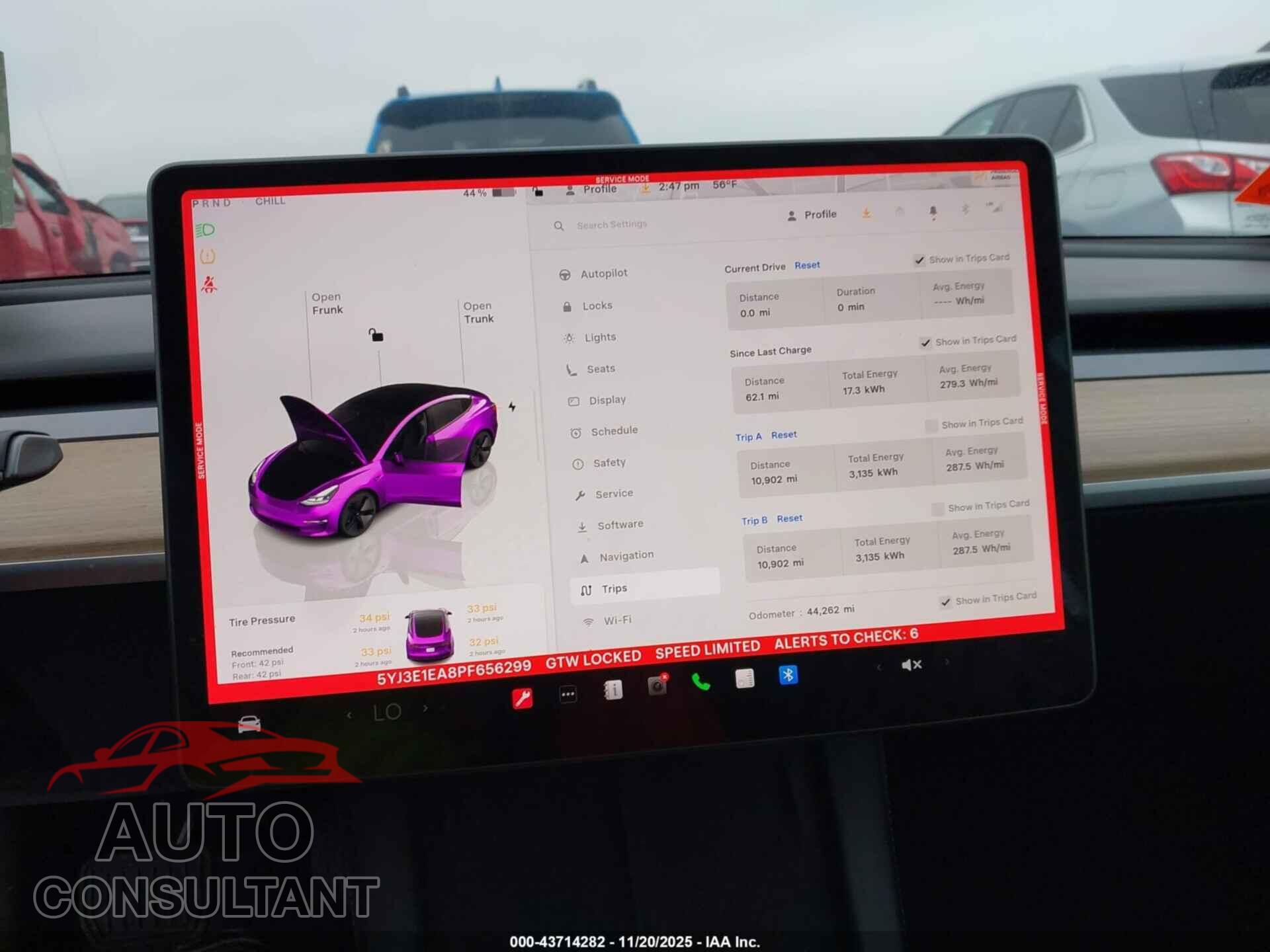 TESLA MODEL 3 2023 - 5YJ3E1EA8PF656299