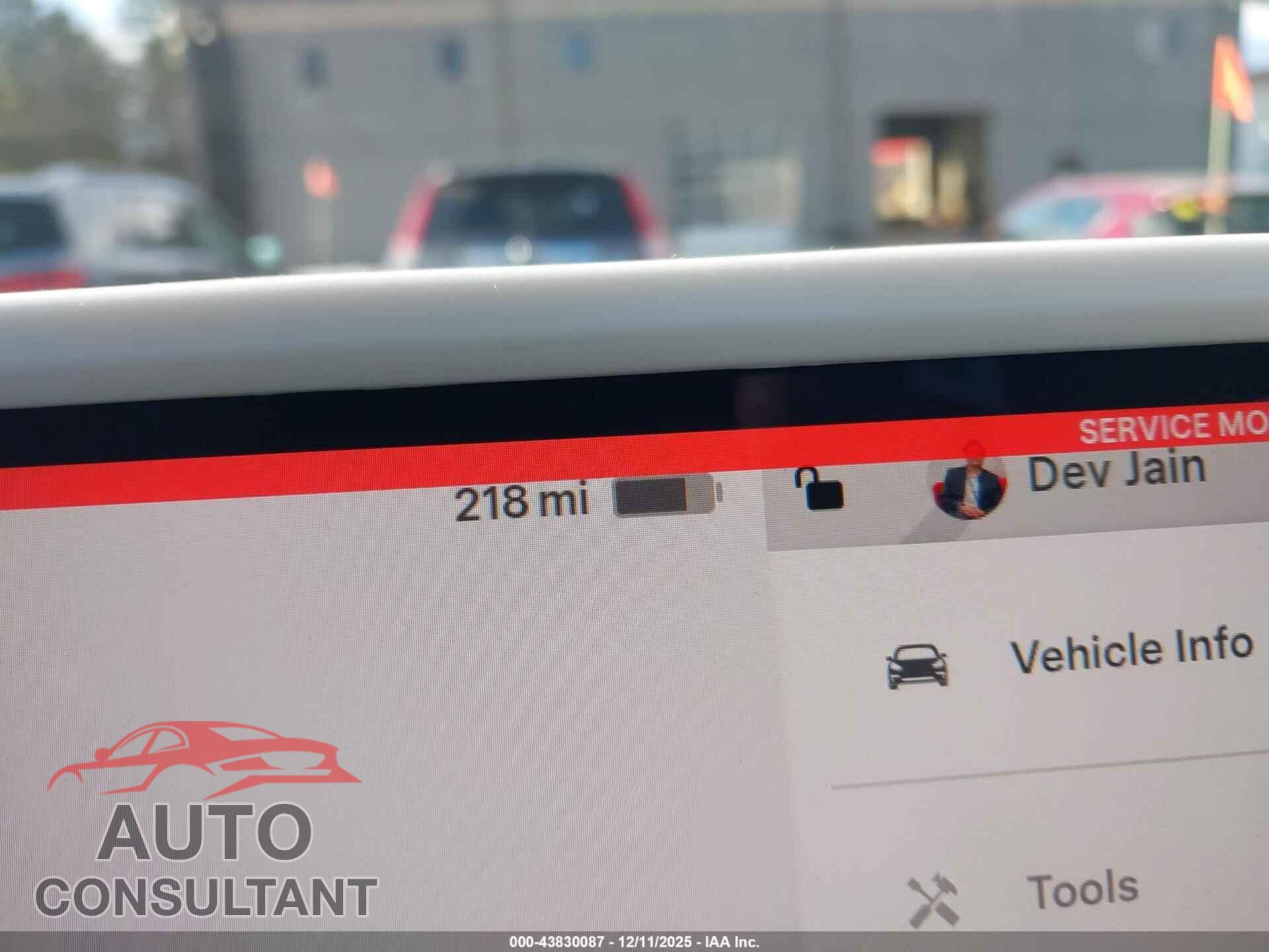 TESLA MODEL Y 2023 - 7SAYGDEE3PF586332