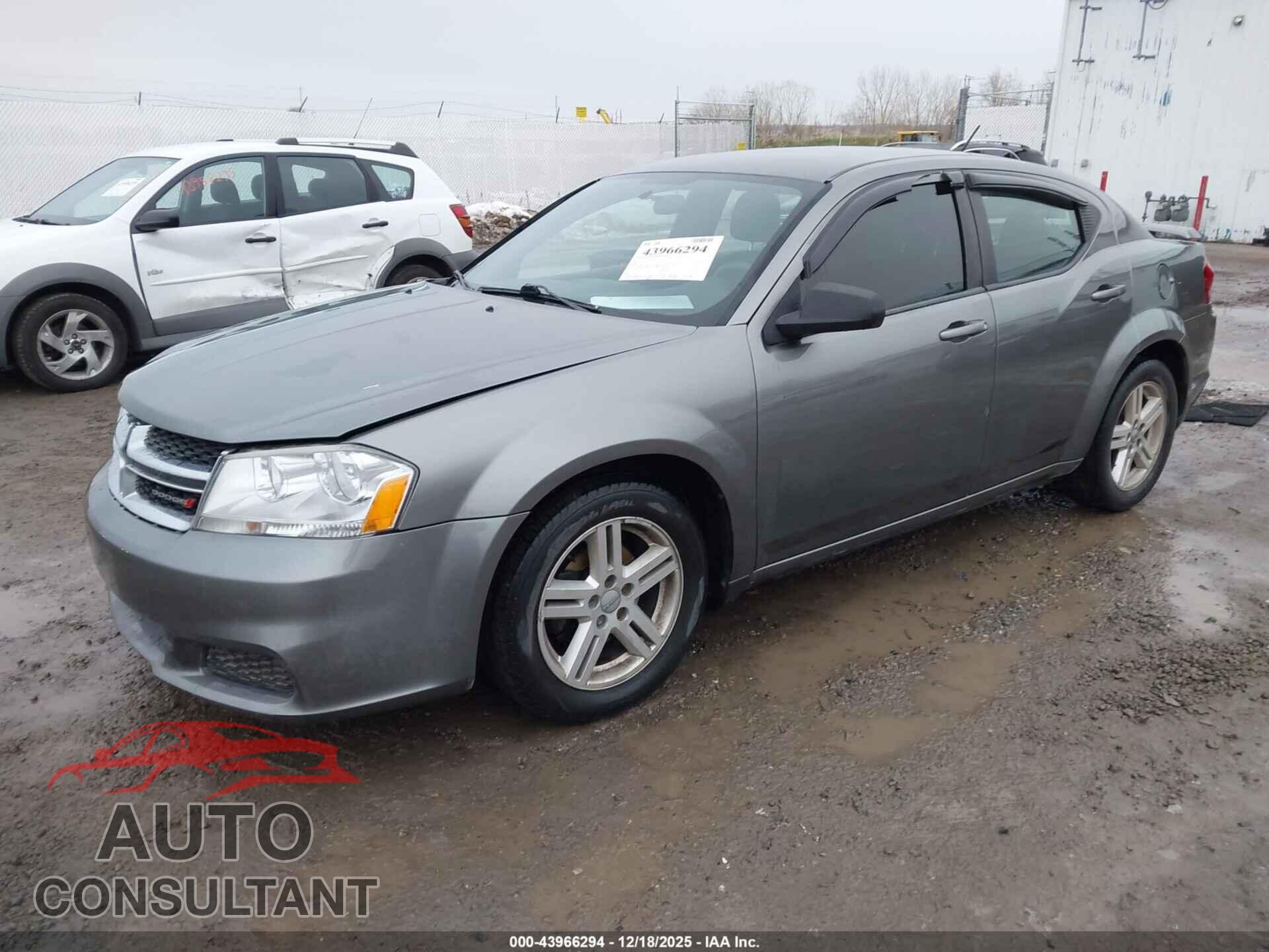 DODGE AVENGER 2013 - 1C3CDZAGXDN690399