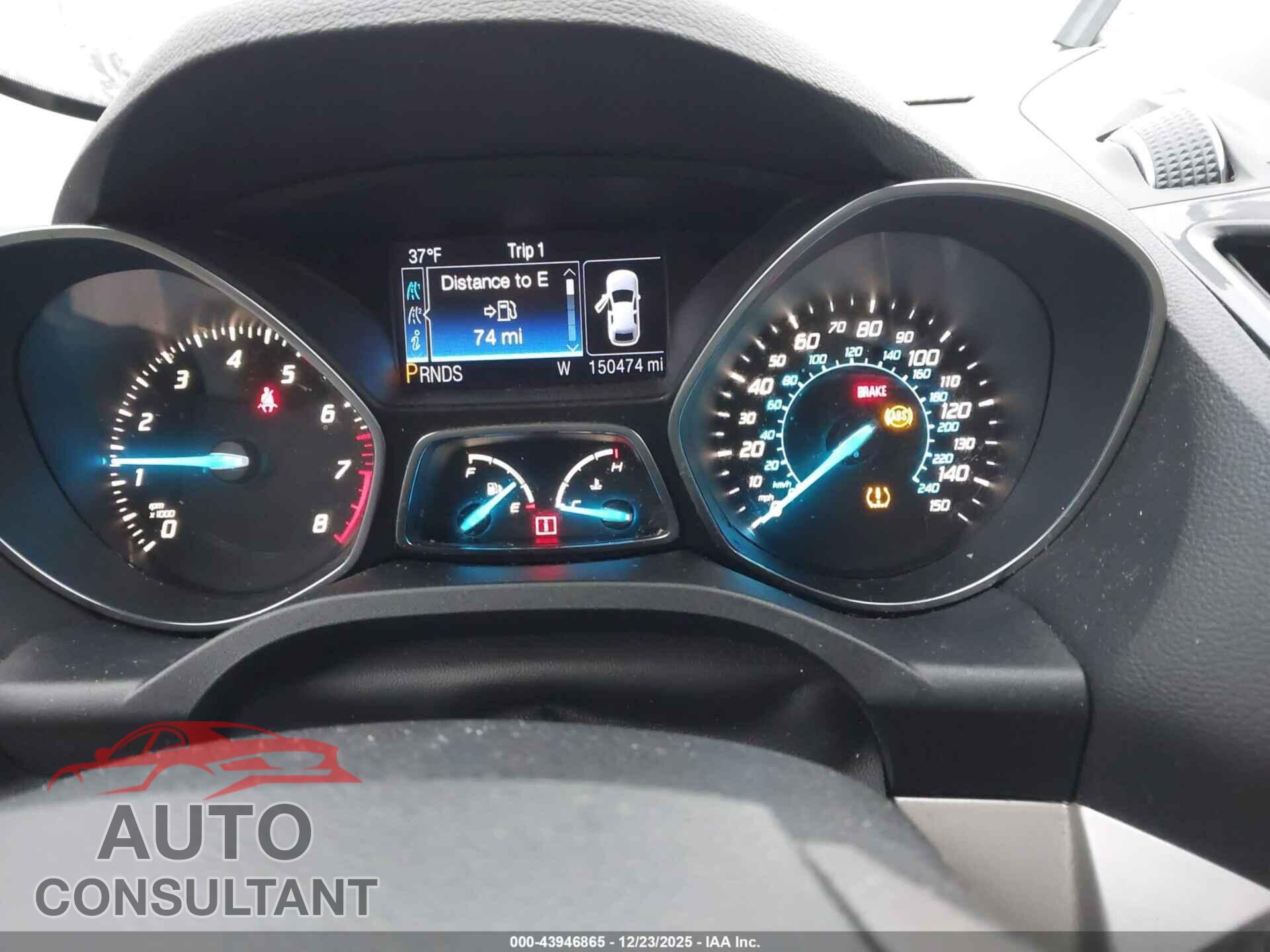 FORD ESCAPE 2013 - 1FMCU9H95DUB80160