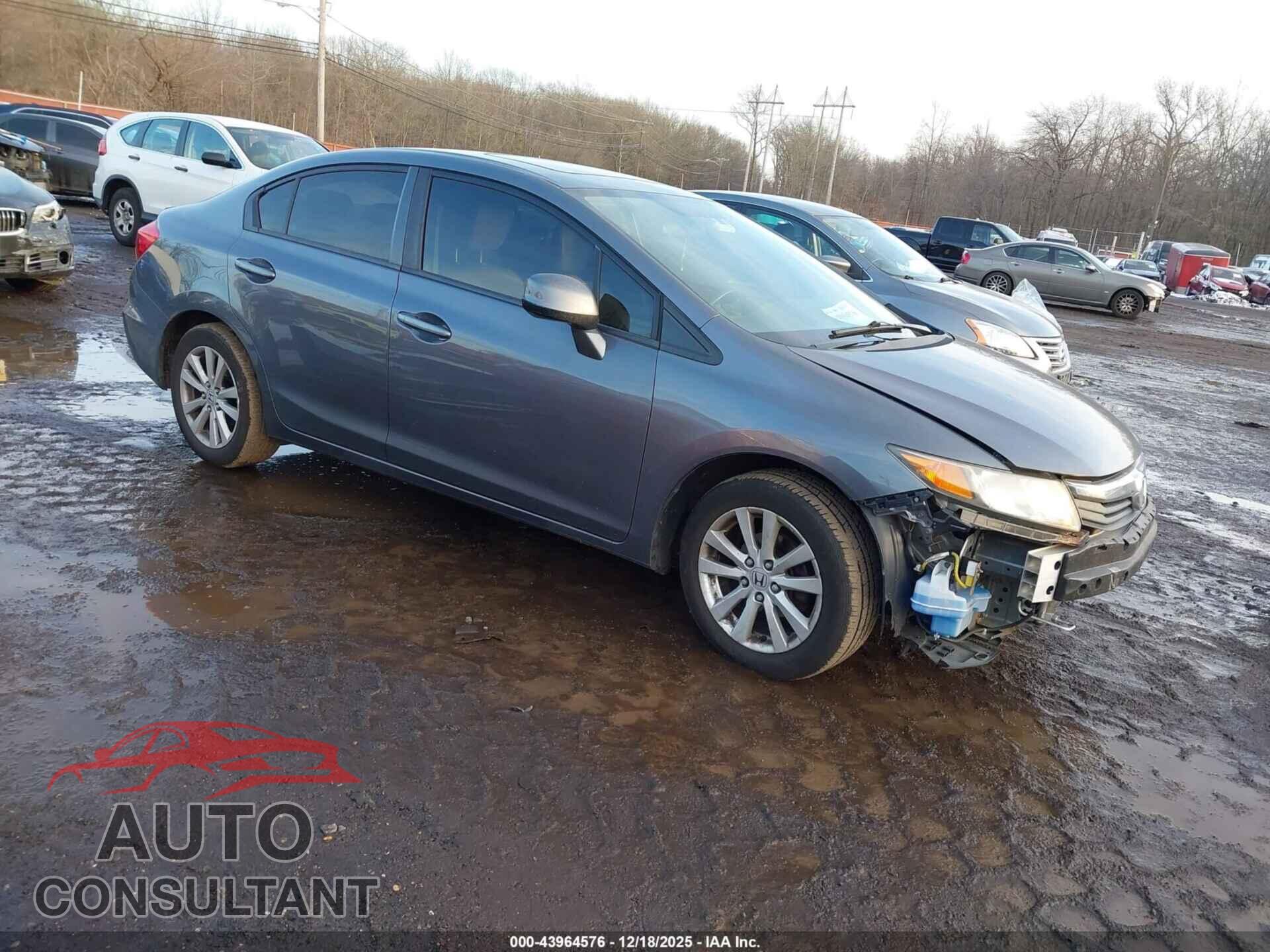 HONDA CIVIC 2012 - 2HGFB2F9XCH322815
