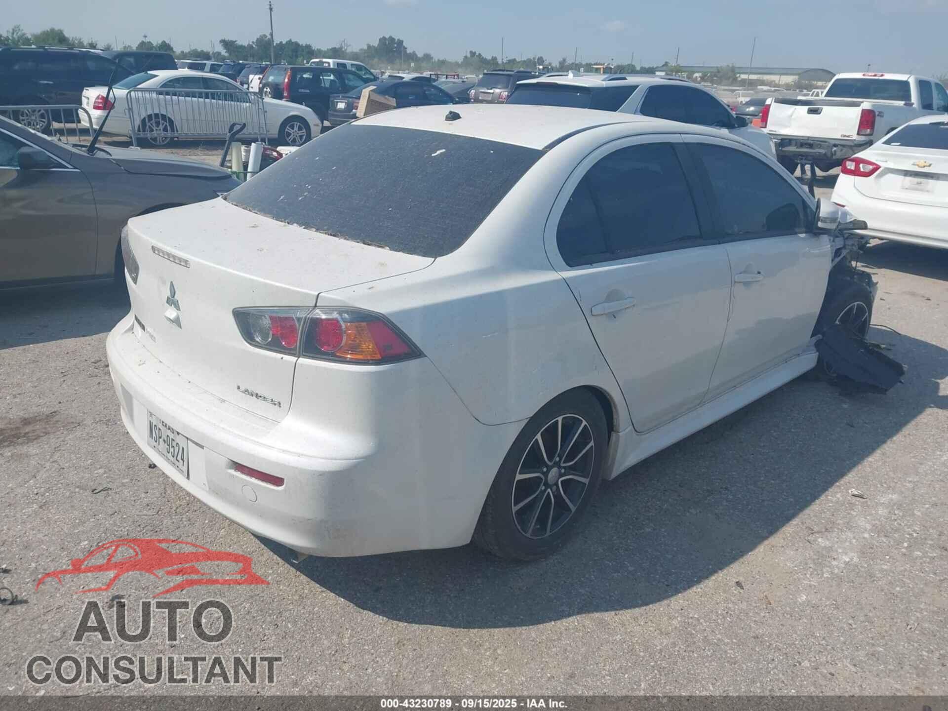 MITSUBISHI LANCER 2017 - JA32U2FU9HU014873