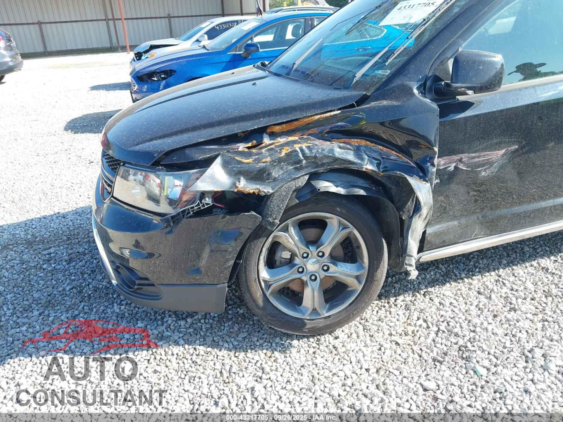 DODGE JOURNEY 2017 - 3C4PDCGB1HT613030