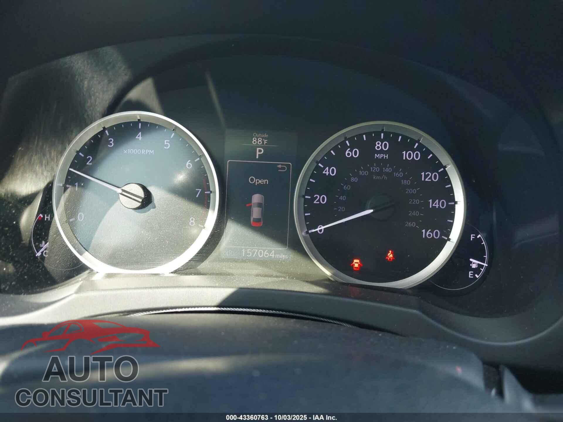 LEXUS IS 250 2015 - JTHBF1D23F5048241