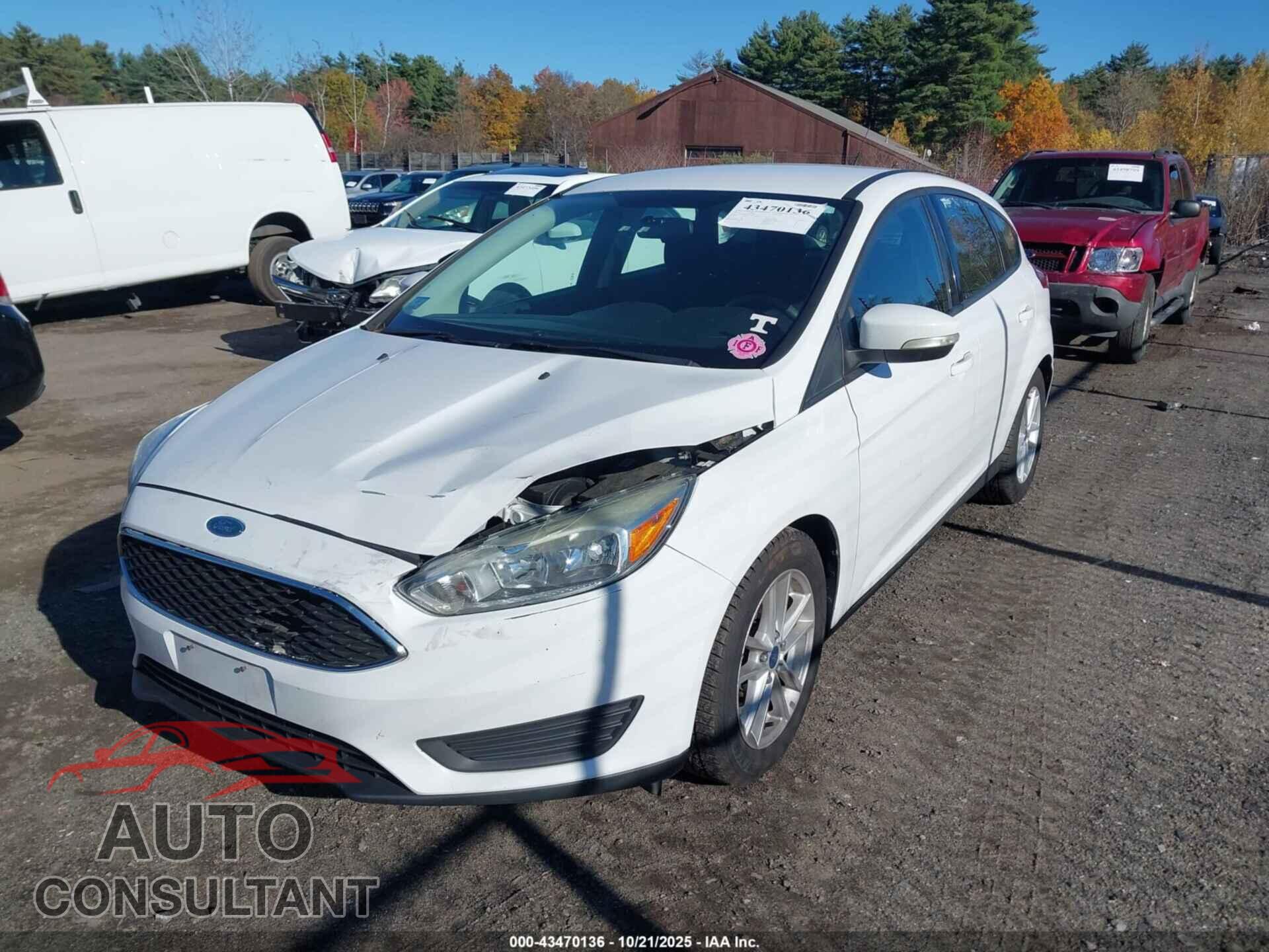 FORD FOCUS 2015 - 1FADP3K29FL275926