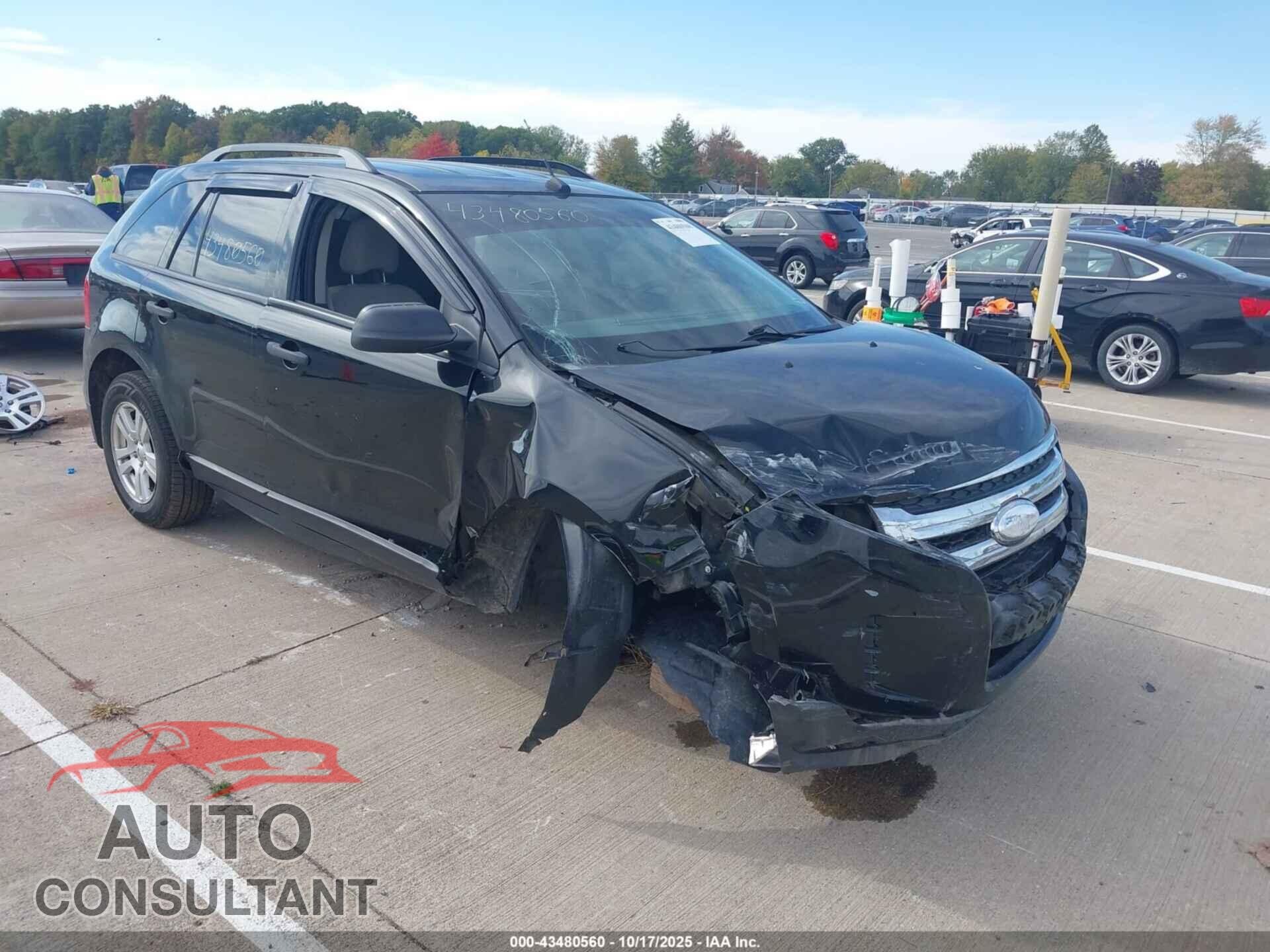 FORD EDGE 2012 - 2FMDK3GC5CBA42224
