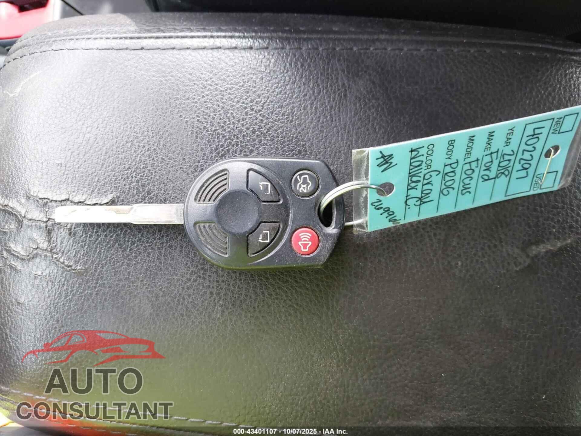 FORD FOCUS 2018 - 1FADP3FE6JL269966