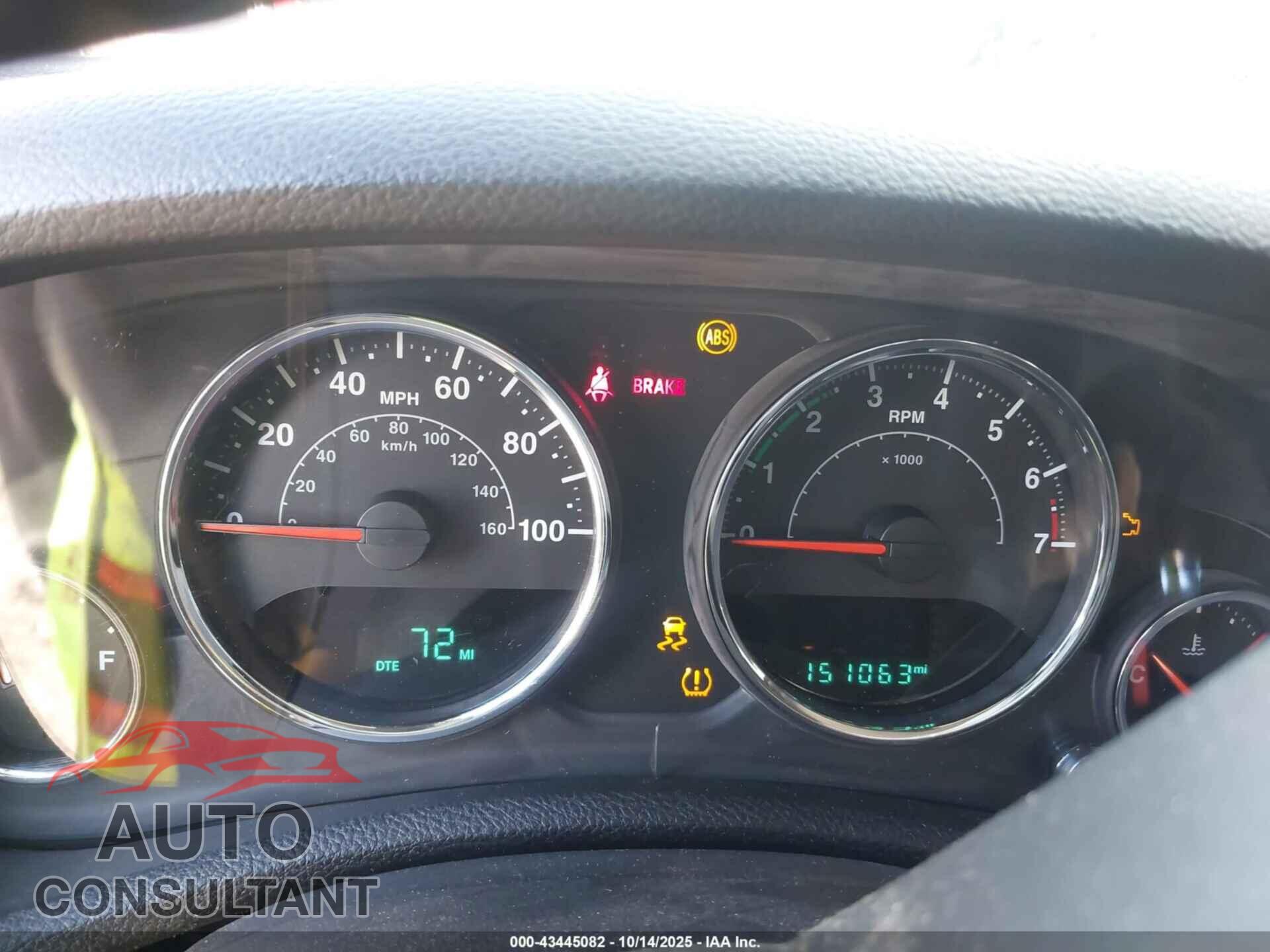 JEEP WRANGLER 2015 - 1C4AJWAG7FL619816