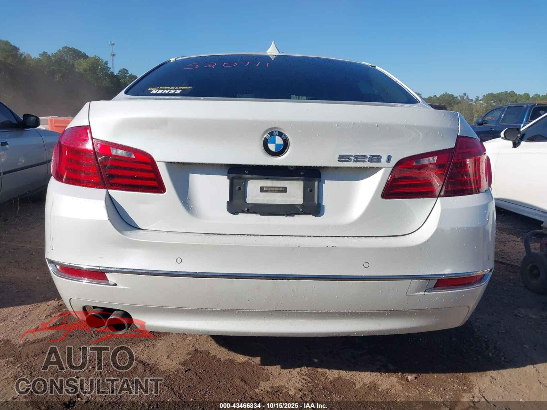 BMW 528I 2015 - WBA5A5C54FD520711