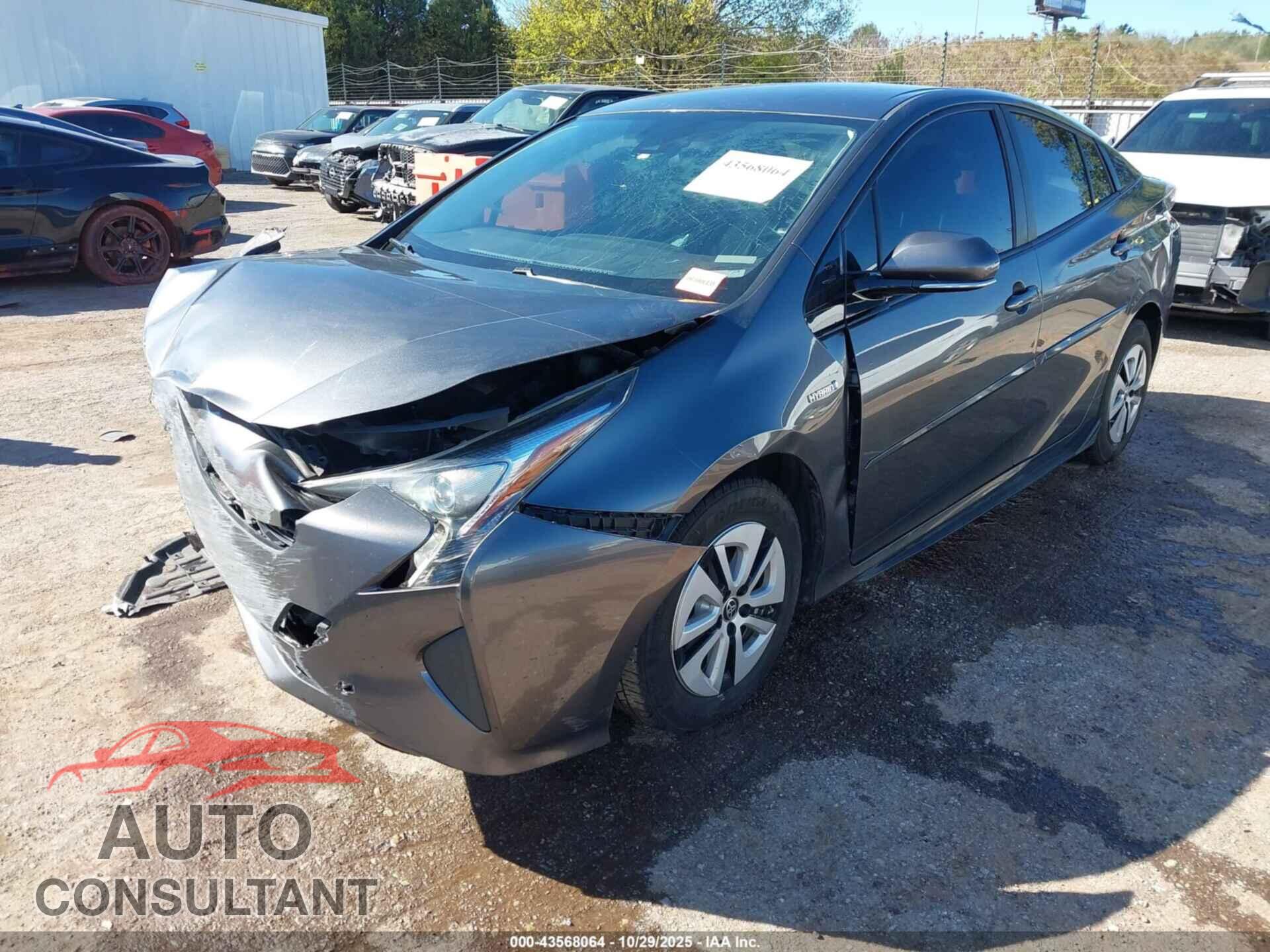 TOYOTA PRIUS 2017 - JTDKARFU4H3034845