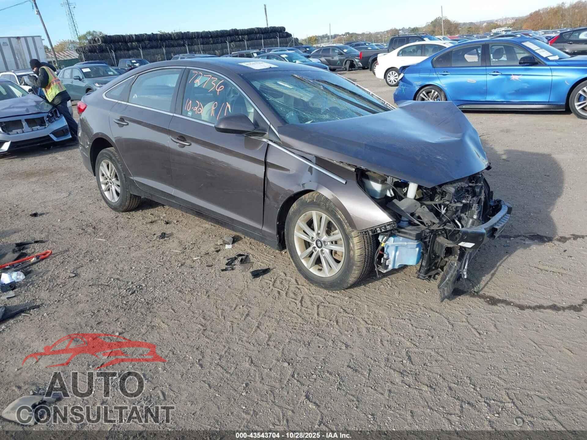 HYUNDAI SONATA 2017 - 5NPE24AFXHH483473