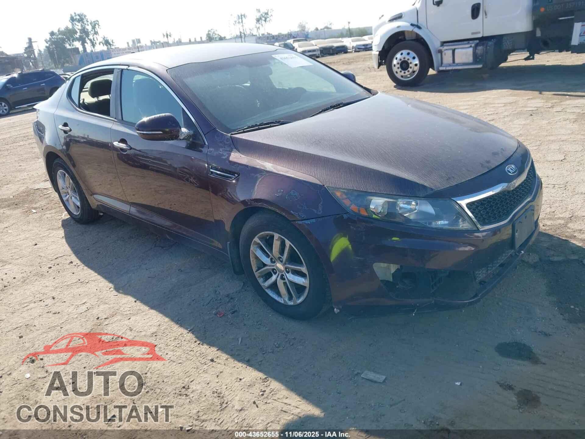 KIA OPTIMA 2013 - 5XXGM4A76DG244665