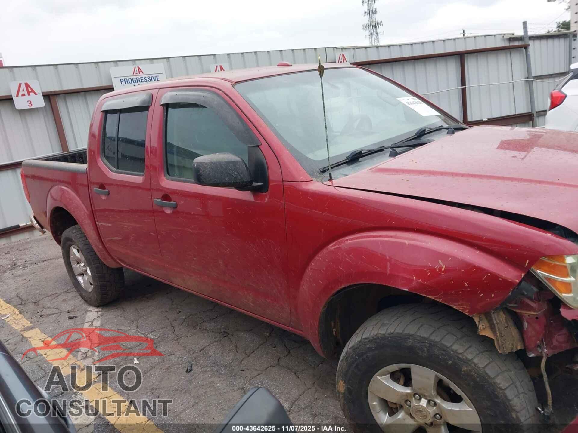 NISSAN FRONTIER 2012 - 1N6AD0EV1CC401277