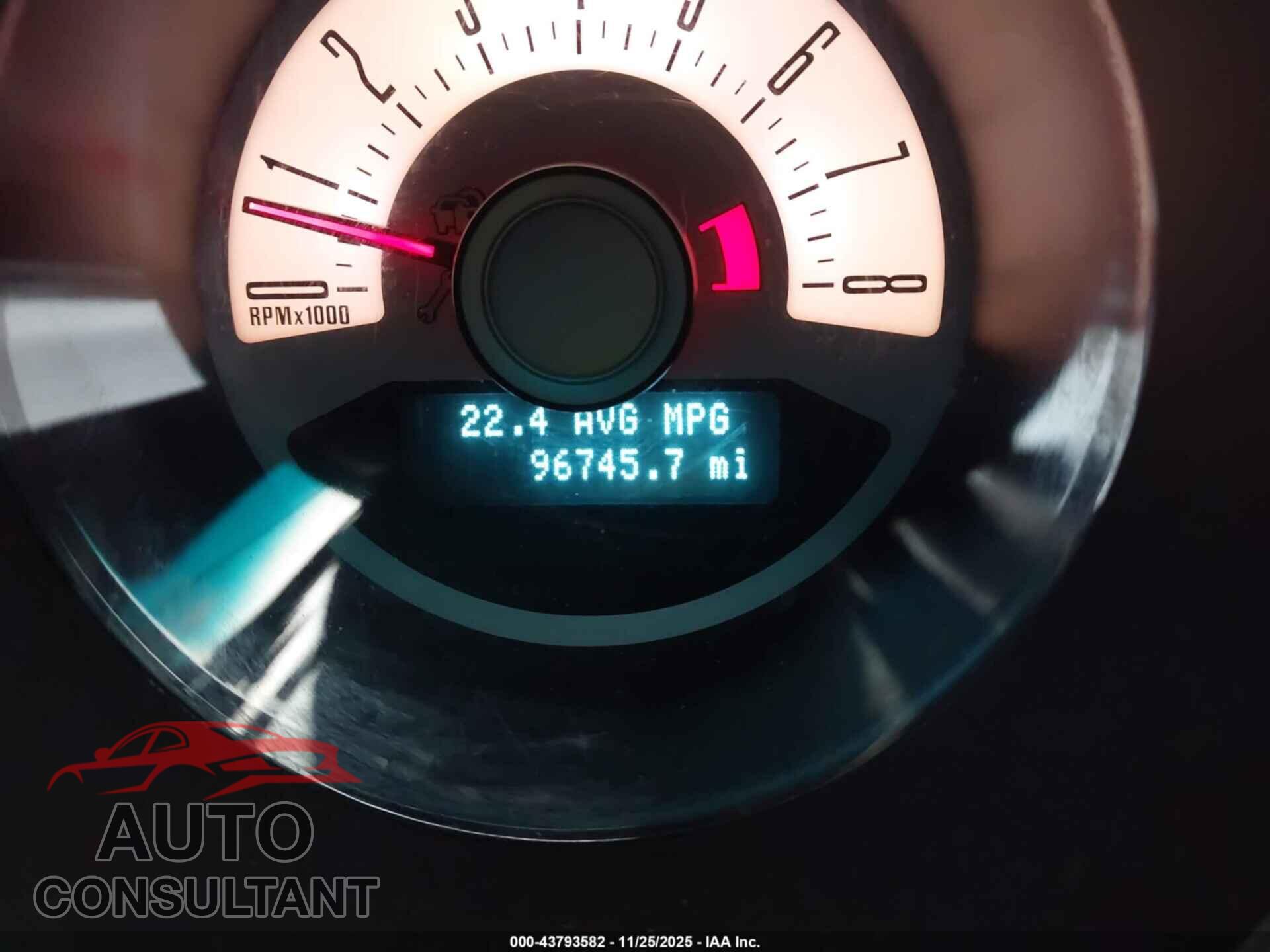 FORD MUSTANG 2012 - 1ZVBP8AM1C5272596