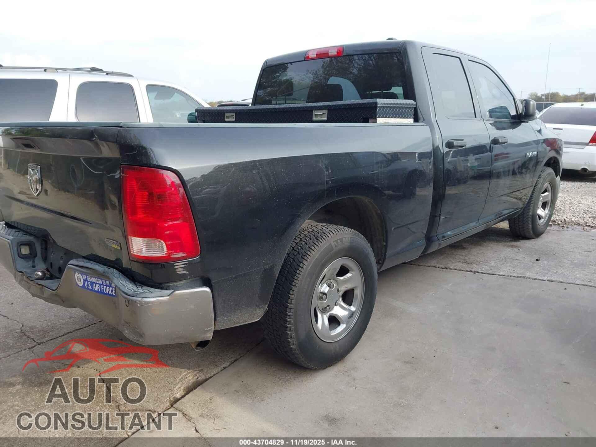 DODGE RAM 1500 2009 - 1D3HB18P39S779214