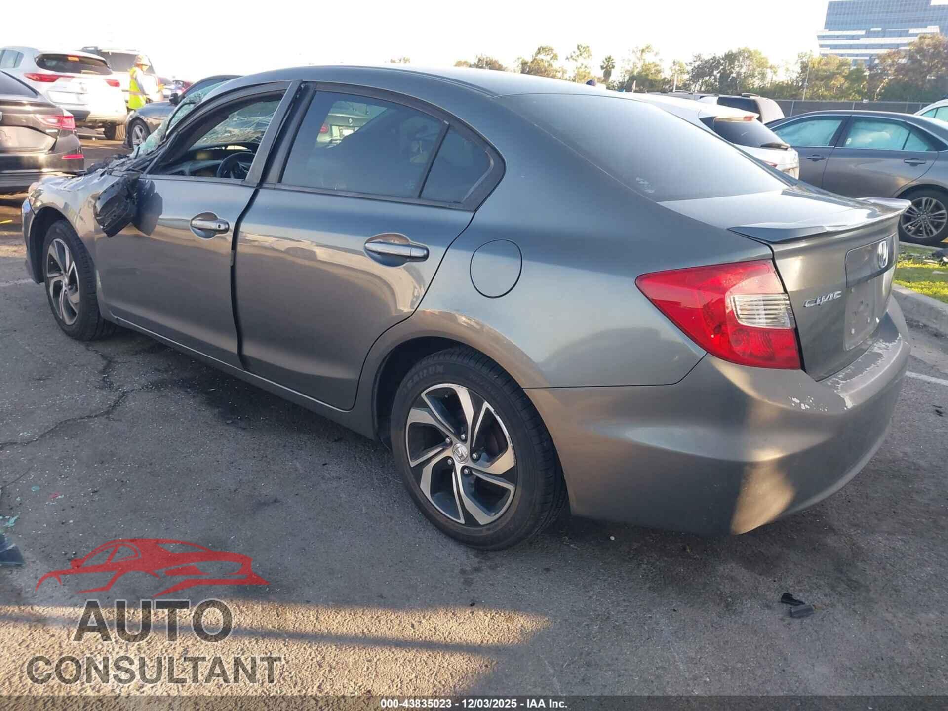 HONDA CIVIC 2012 - 19XFB2F53CE380417