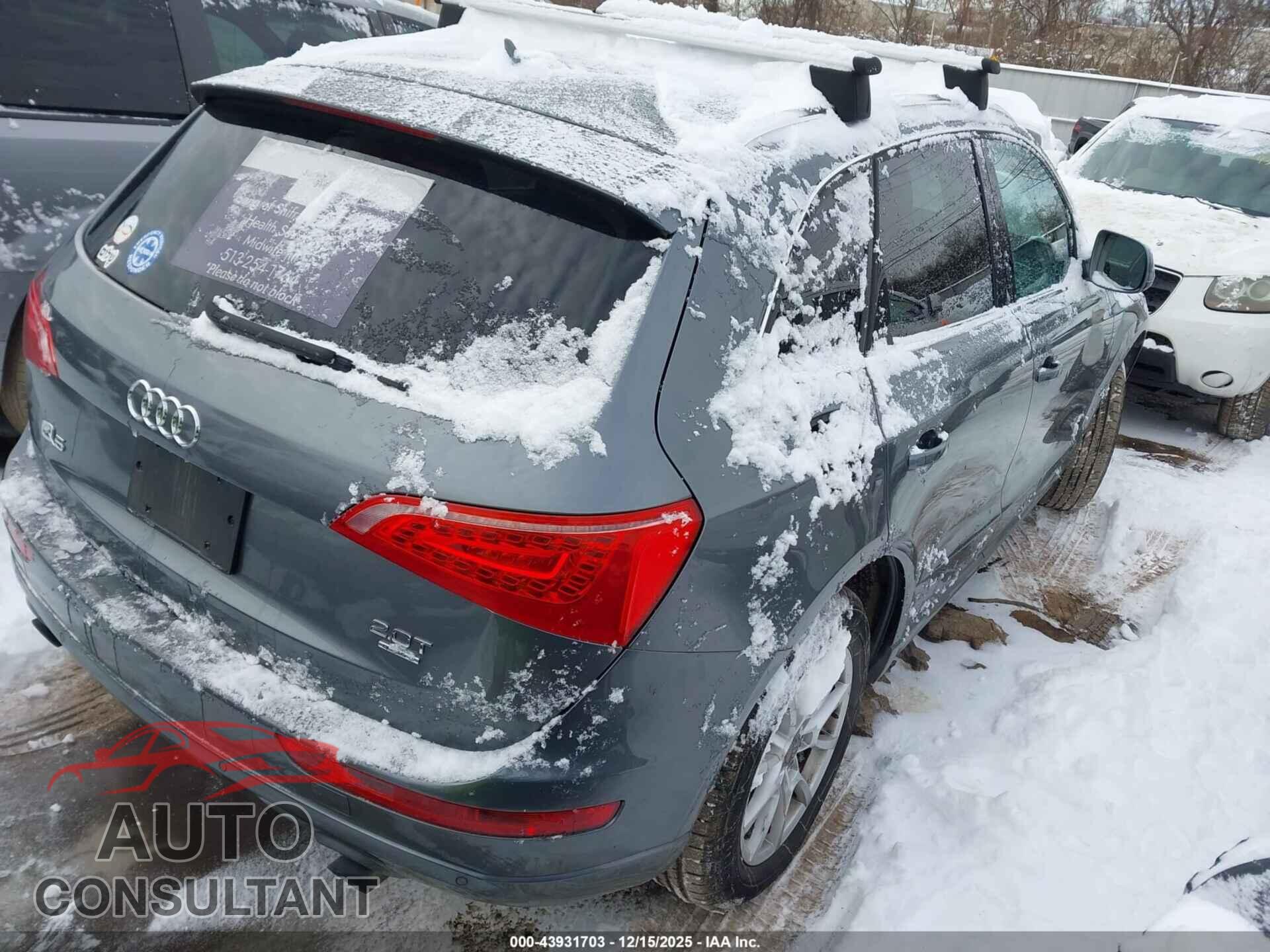 AUDI Q5 2012 - WA1LFAFP9CA071972