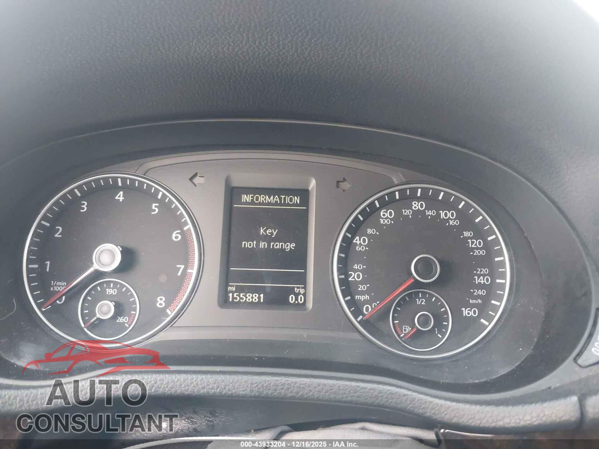 VOLKSWAGEN PASSAT 2015 - 1VWCM7A37FC052880