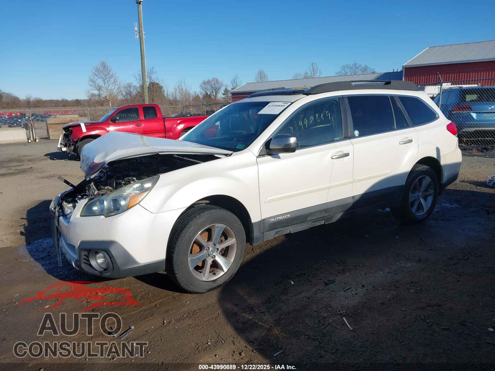 SUBARU OUTBACK 2014 - 4S4BRCPC3E3244131