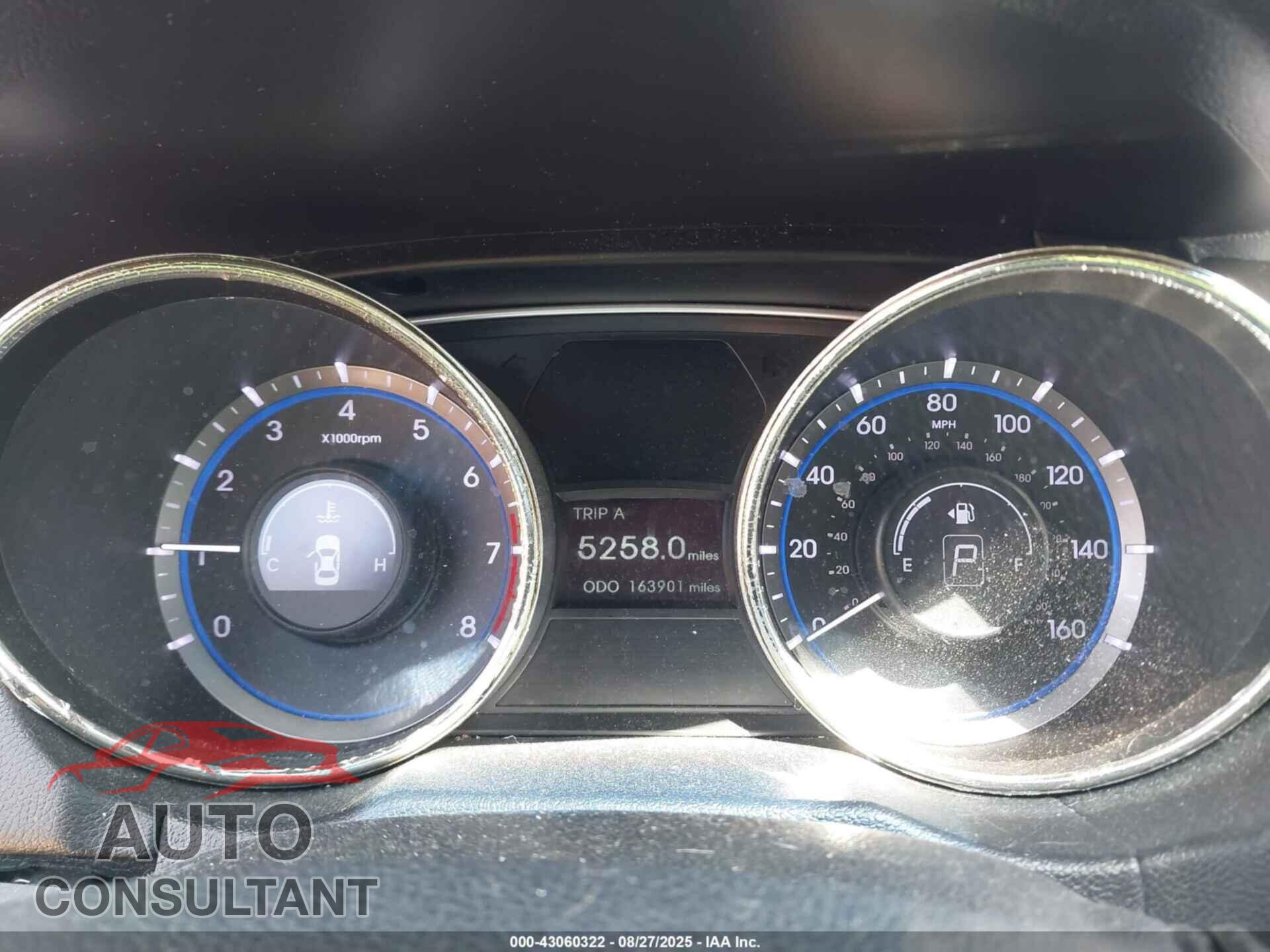 HYUNDAI SONATA 2012 - 5NPEC4AC0CH454625