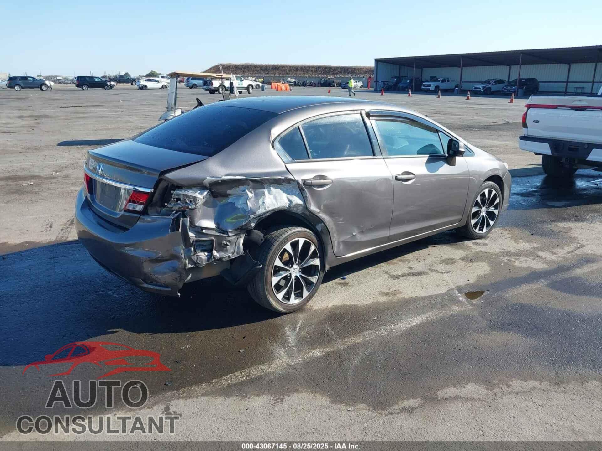 HONDA CIVIC 2013 - 19XFB2F8XDE207134