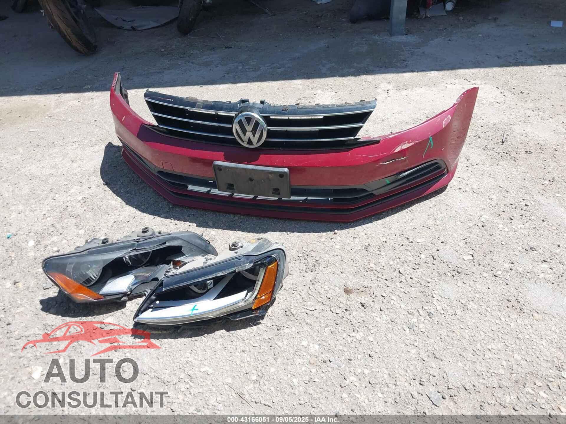 VOLKSWAGEN JETTA 2017 - 3VW2B7AJ2HM207014