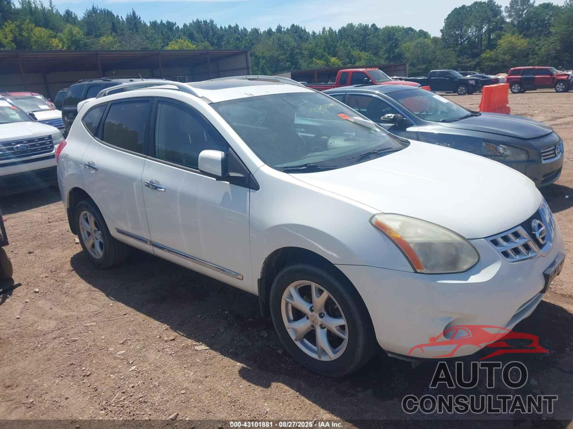 NISSAN ROGUE 2011 - JN8AS5MT2BW186788