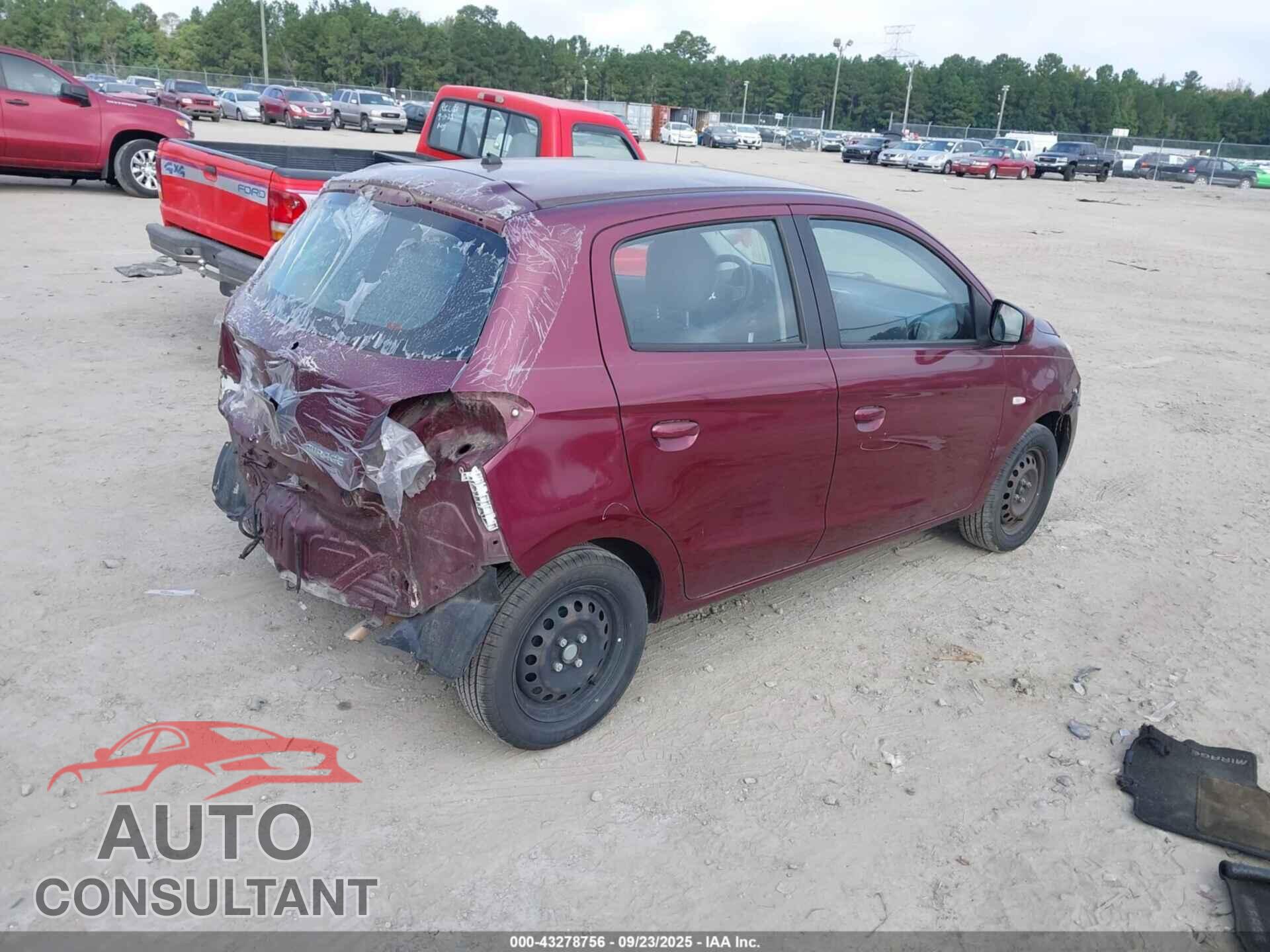 MITSUBISHI MIRAGE 2017 - ML32A3HJ1HH007558