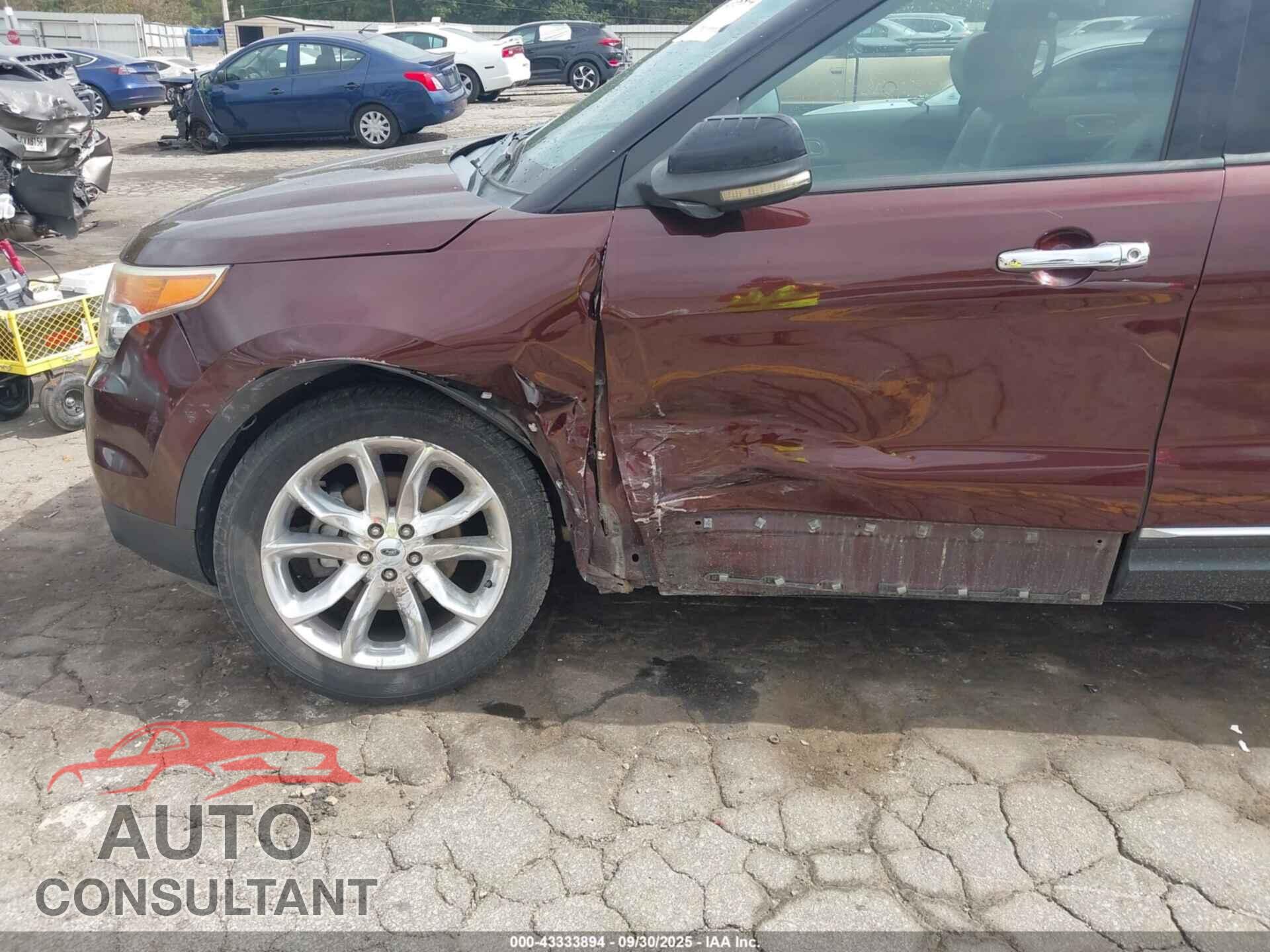 FORD EXPLORER 2012 - 1FMHK8D81CGA08787