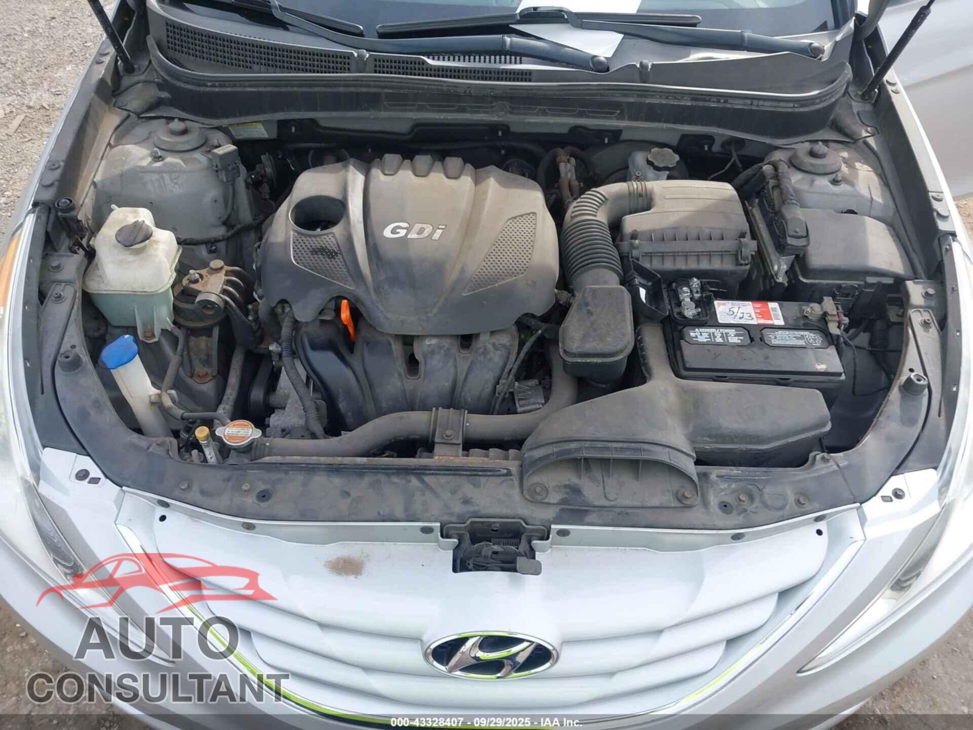 HYUNDAI SONATA 2012 - 5NPEB4AC8CH348801