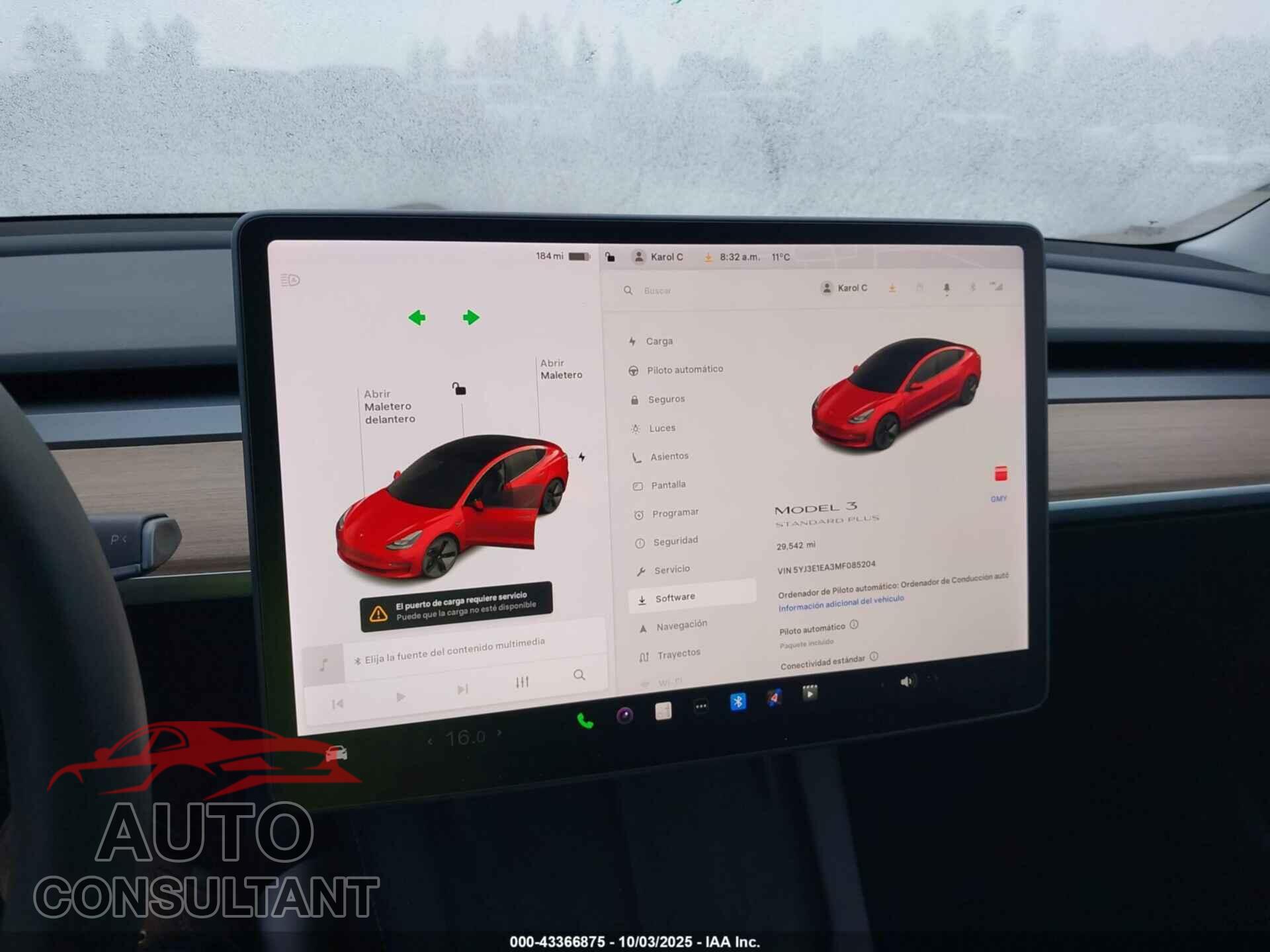 TESLA MODEL 3 2021 - 5YJ3E1EA3MF085204