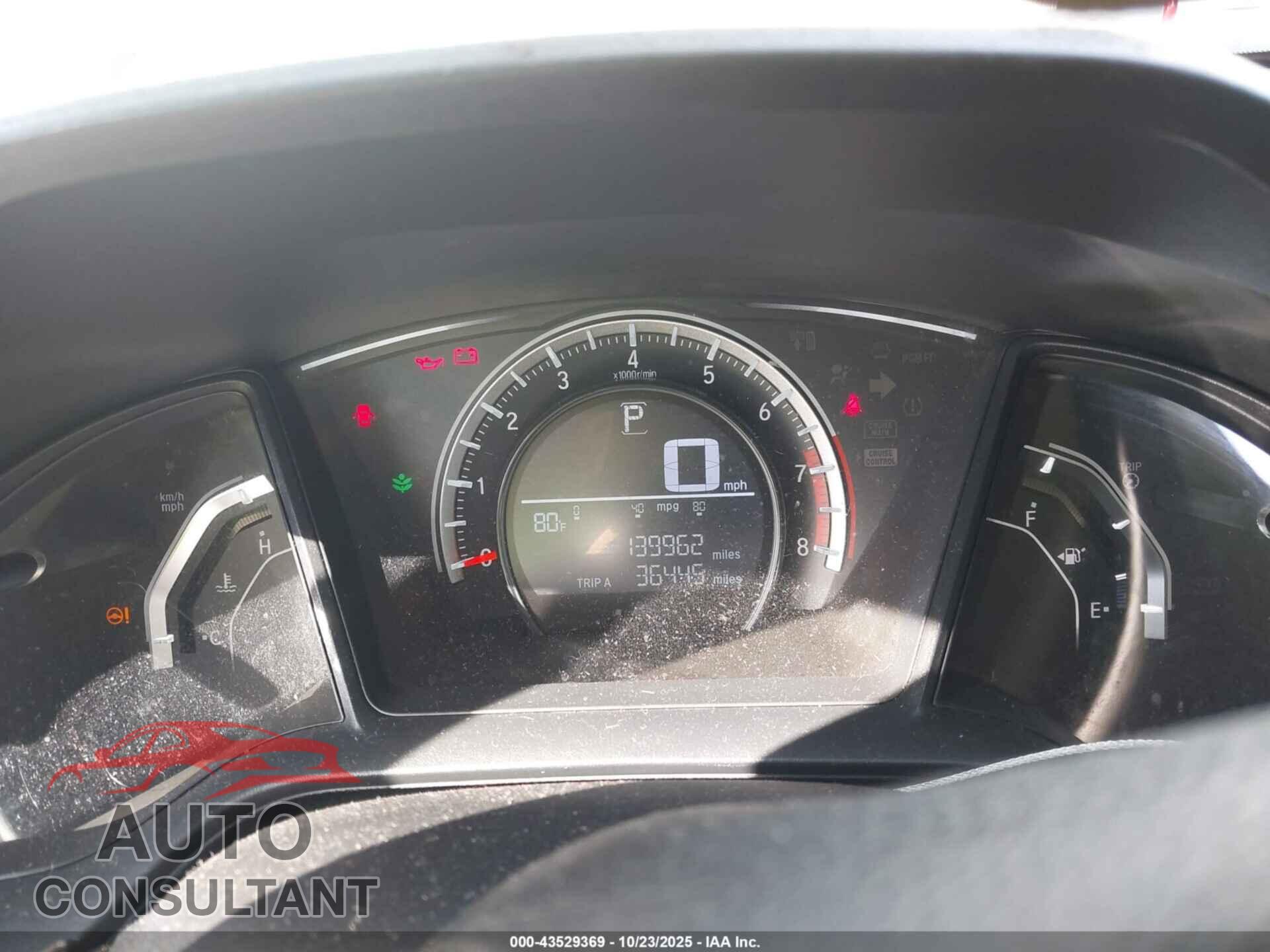 HONDA CIVIC 2016 - 2HGFC2F53GH555953
