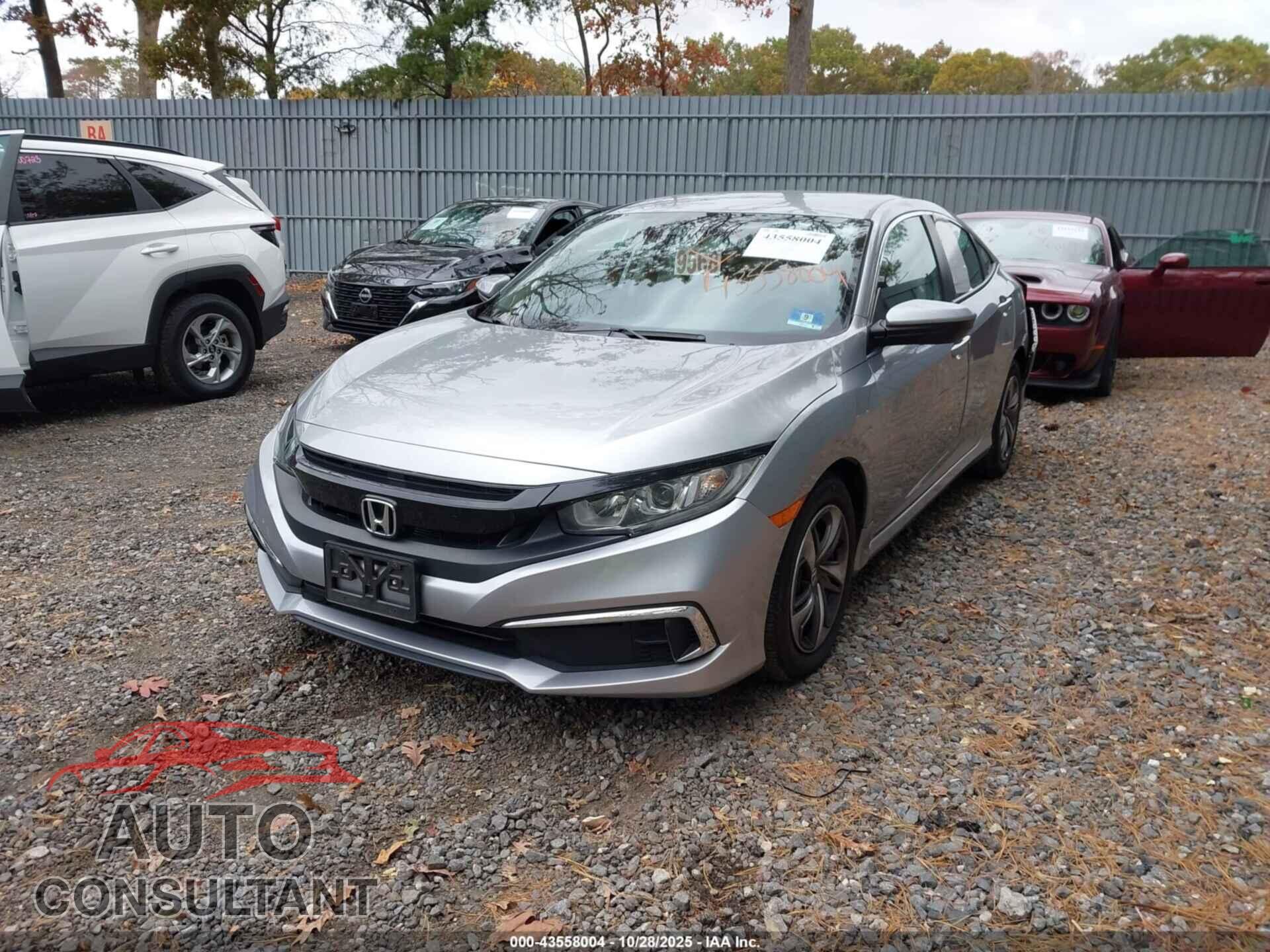 HONDA CIVIC 2020 - 19XFC2F61LE208991