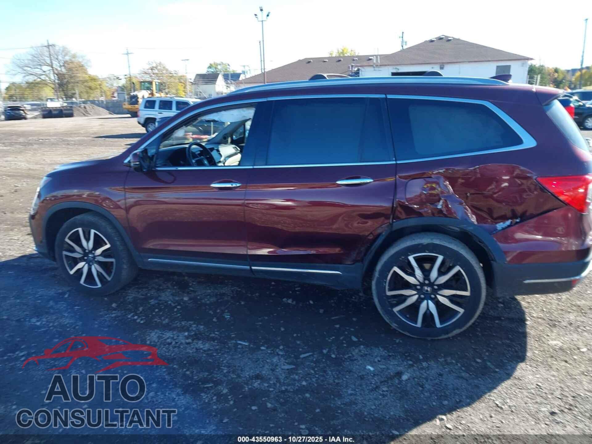 HONDA PILOT 2021 - 5FNYF6H67MB064797